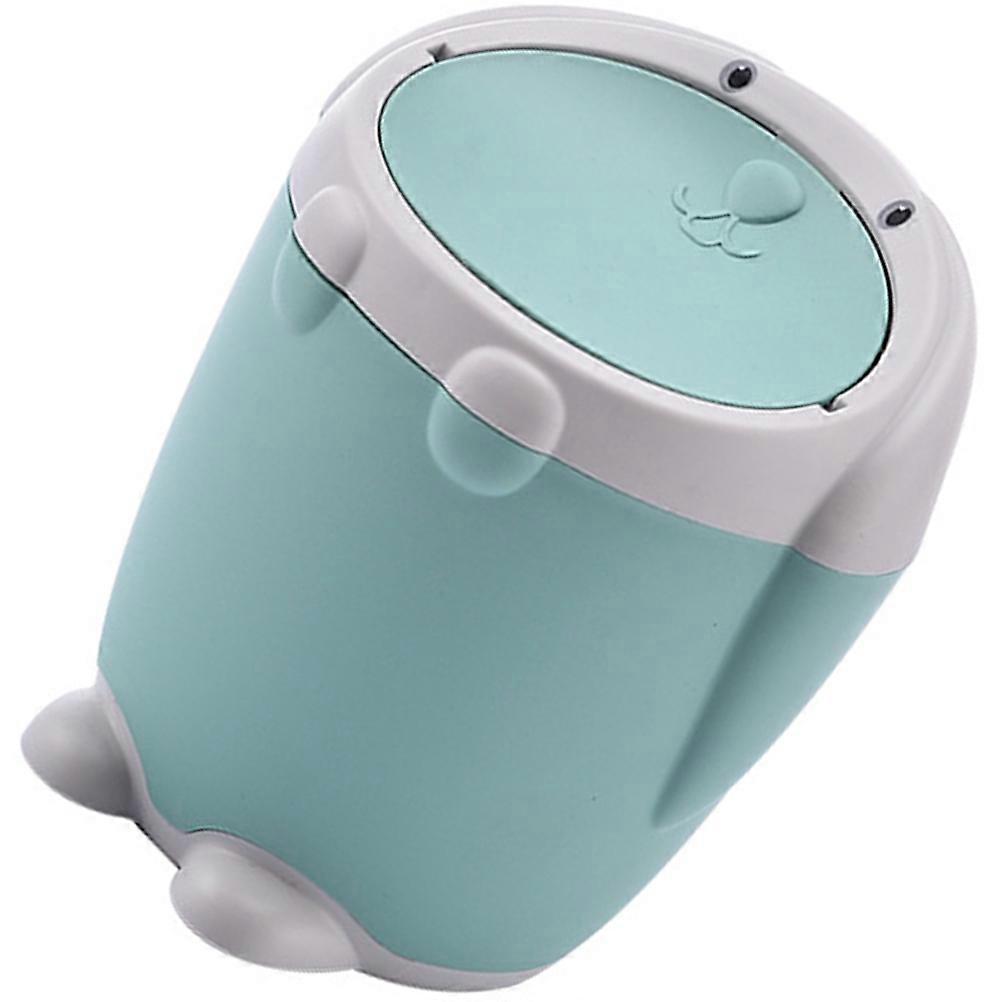 Garbage Bin Plastic Small Desktop Waste Bin for Storage 3Pcs