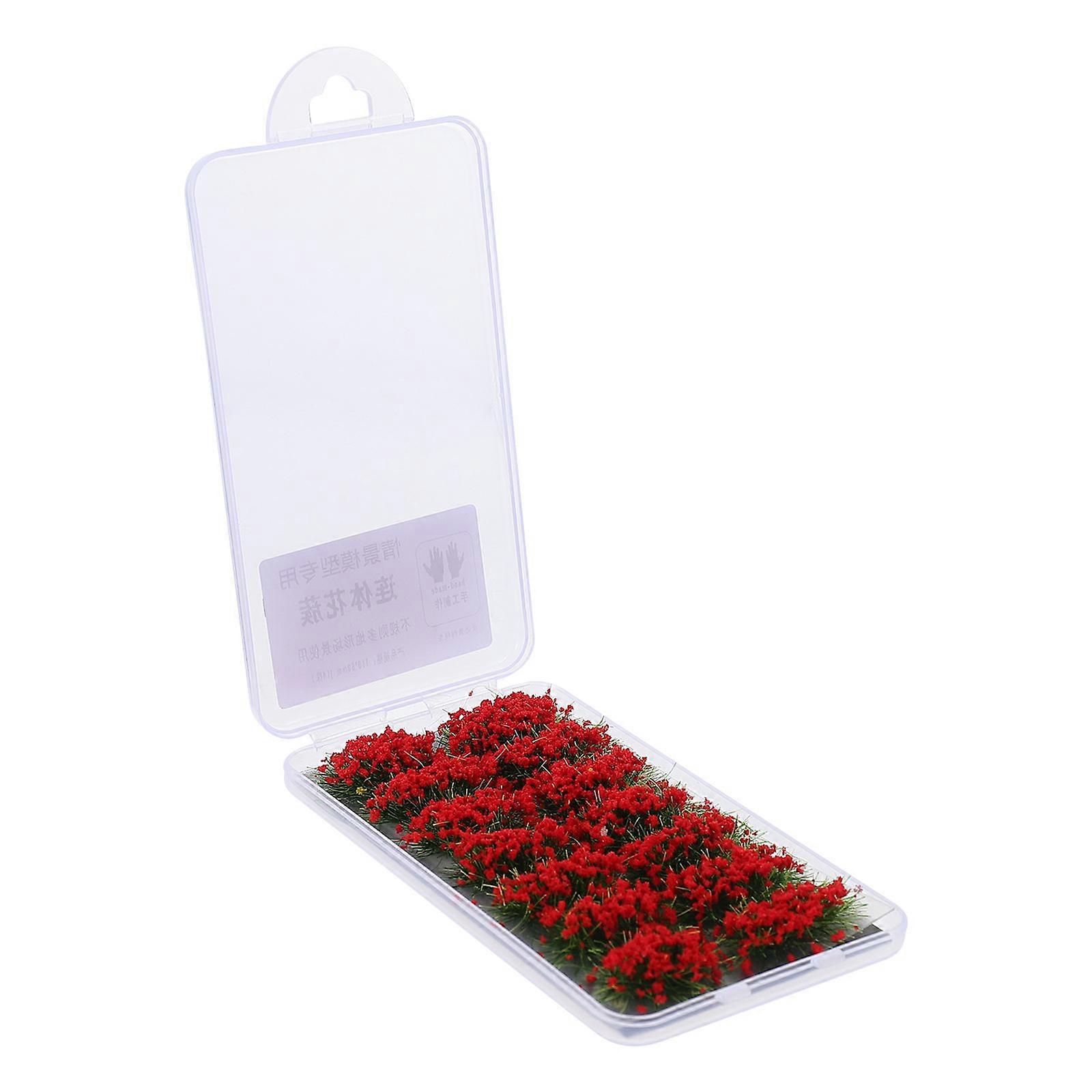Simulation Flower Cluster Resin Decoration for Micro Landscape 2 Boxes