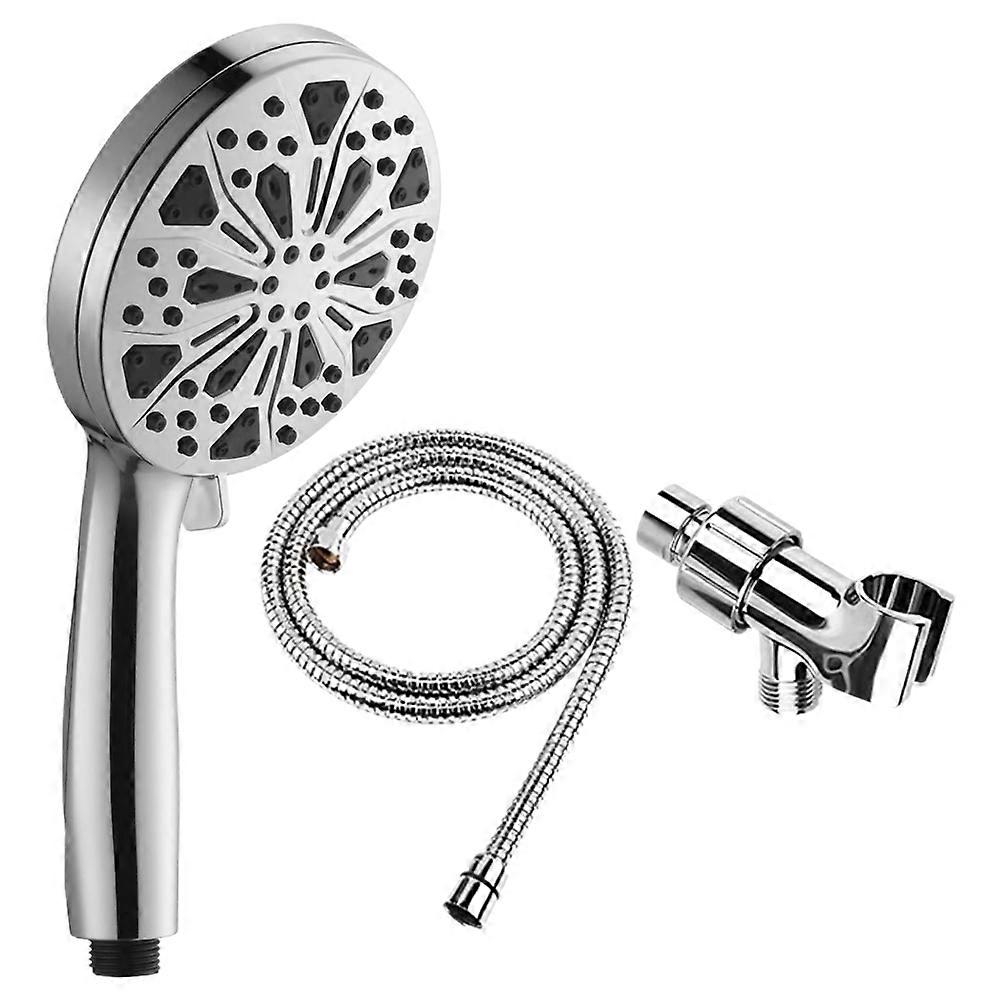 10-Mode Filtered Shower Head High Pressure For Shower With Hose And Bracket 2 Sets