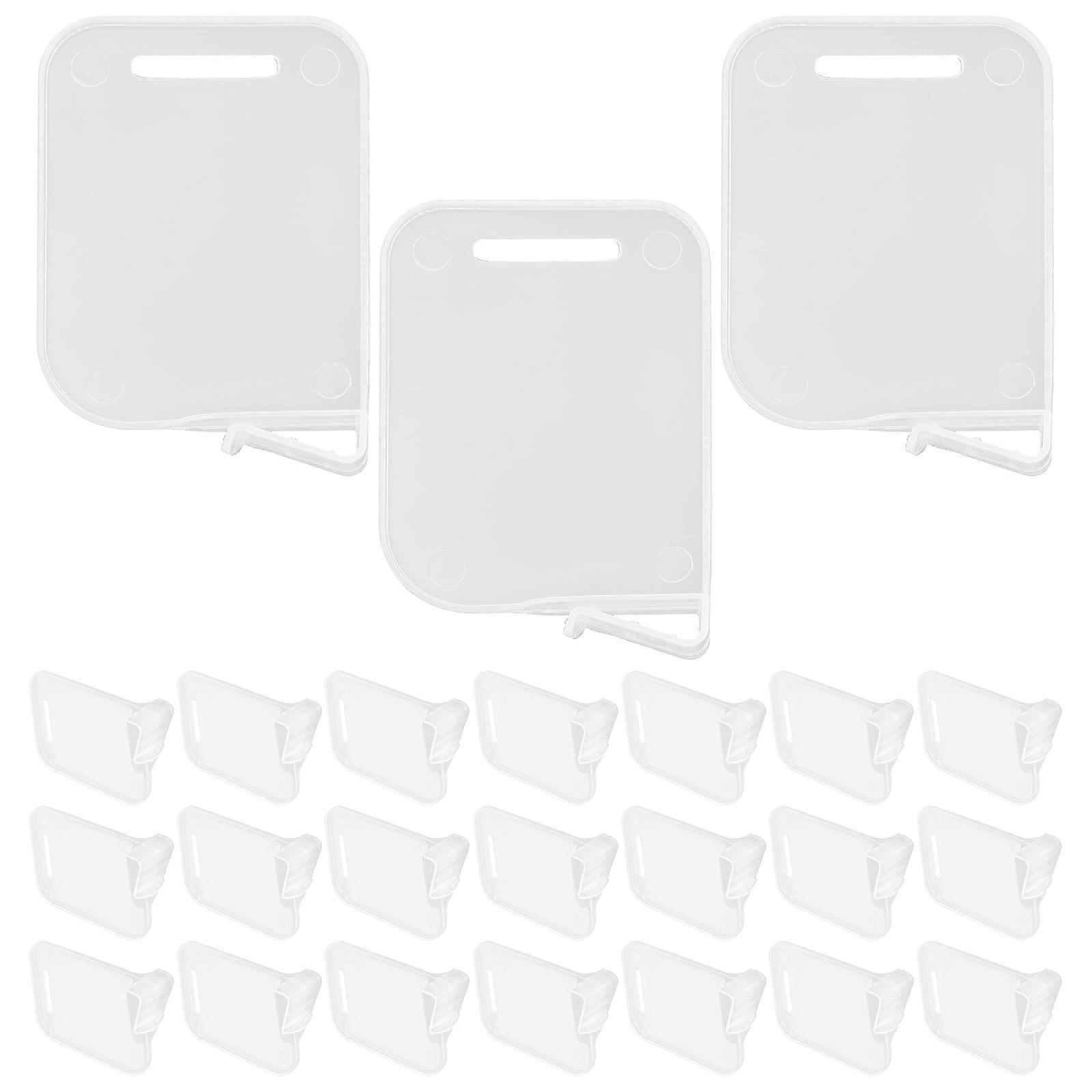 Plastic Divider Transparent Fridge Divider for Home Use 40Pcs