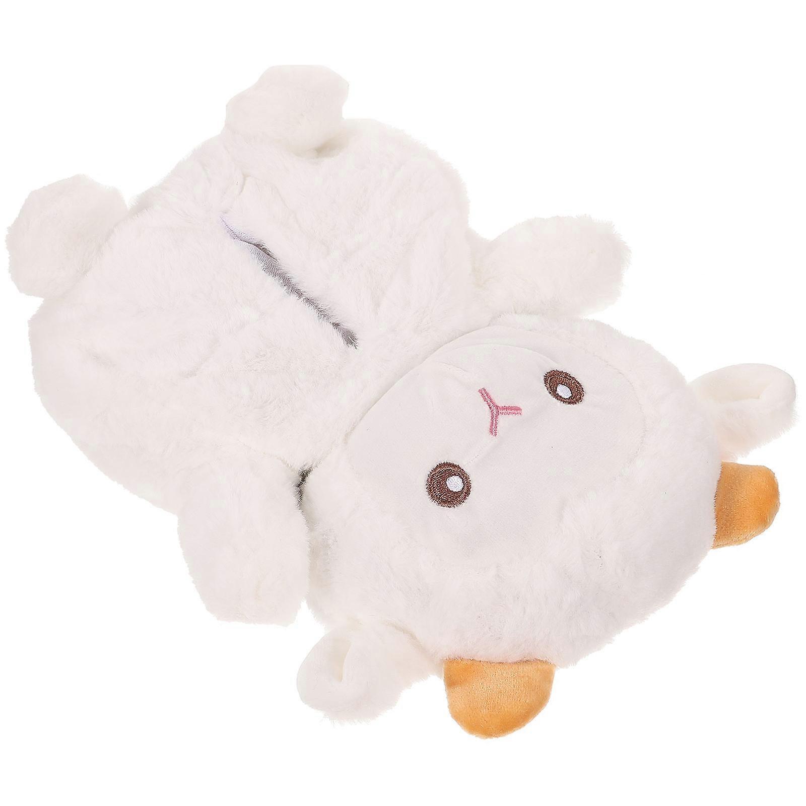 Animal Tissue Box Plush Tissue Holder for Storage Use 4Pcs Cartoon Design