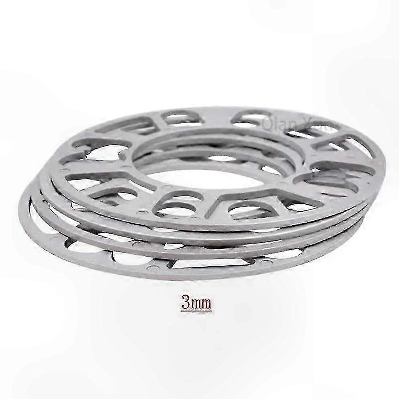 Aluminum Wheel Spacer Set 4PC 3mm-10mm for 4x100 to 5x120 Bolt Pattern Conversion Adapter Hub Centric