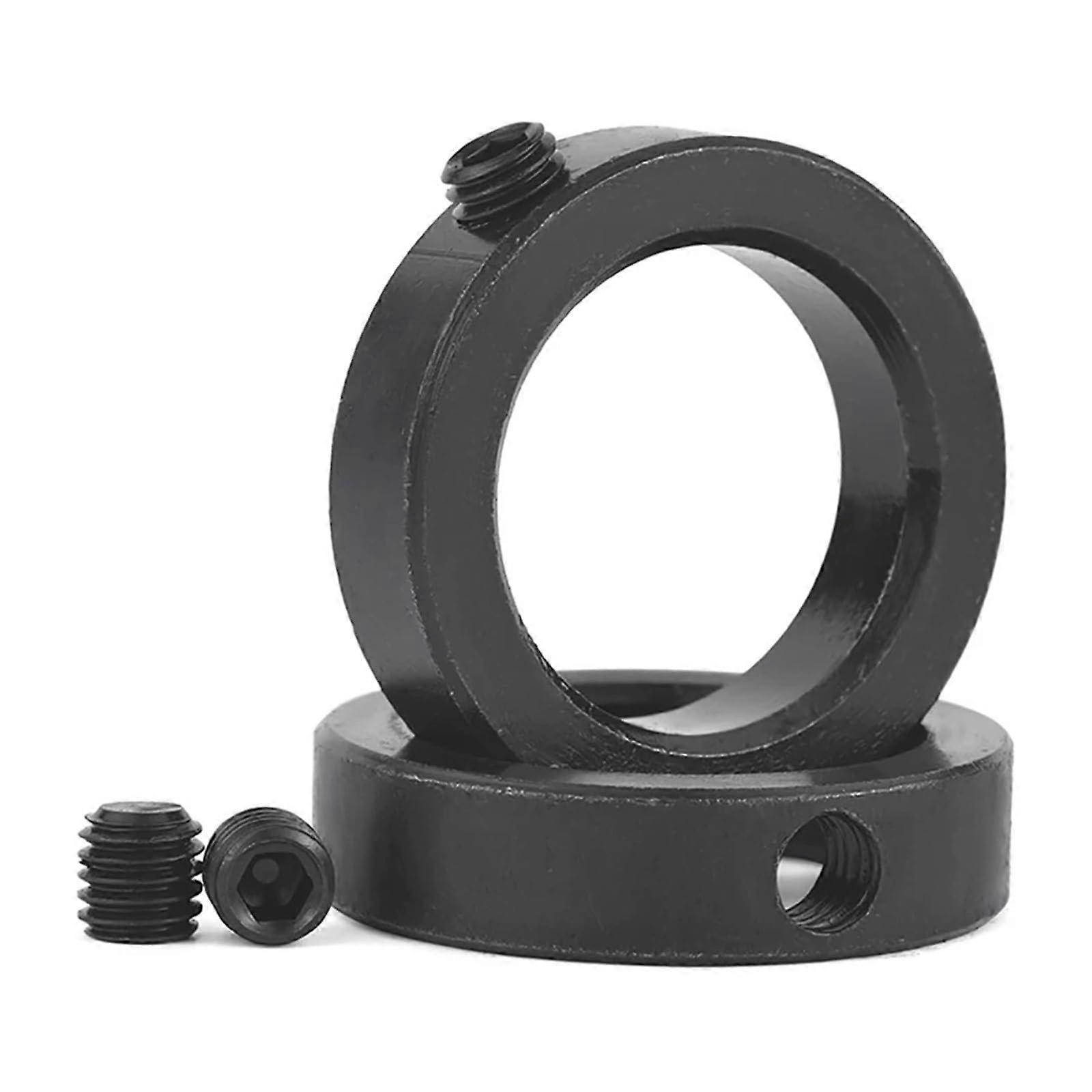 Retaining Ring Stop Screw Type Retaining Ring Shaft Locator Carbon Steel With Screws GB884 8mm100mm 55x85x18mm 1 Piece