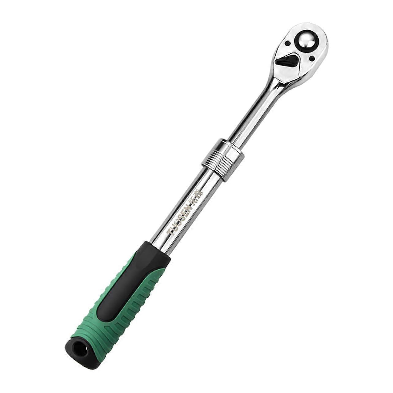Teeth Ratchet Wrench 1Piece Tool, QuickRelease Ratchet Spanner, Ergonomic Handle, Sturdy For Car Emergencies