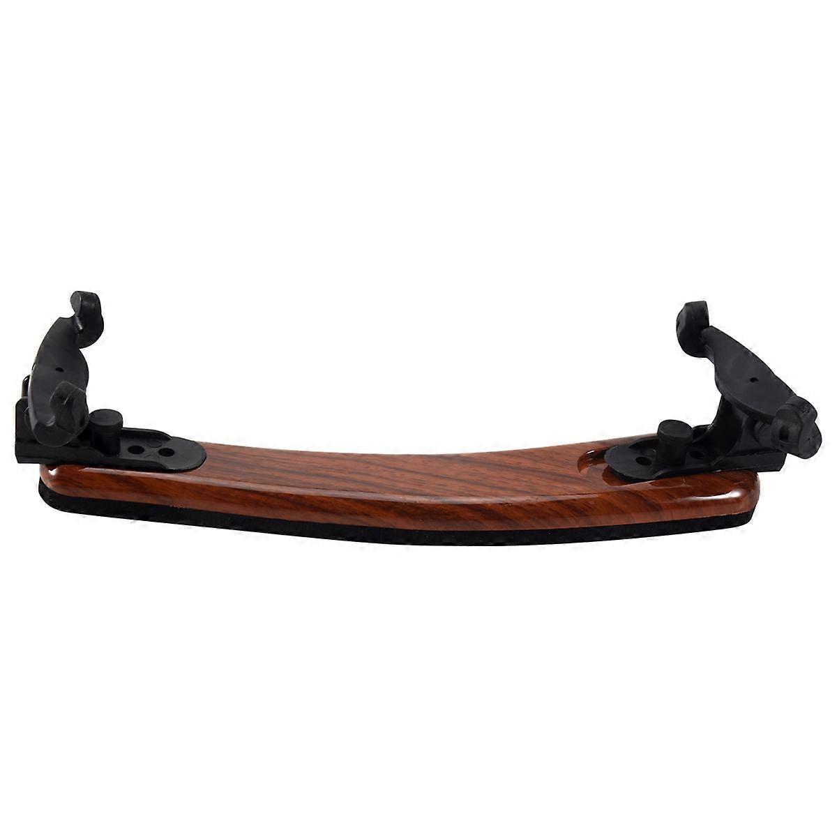 Violin Shoulder Rest Adjustable Professional 4/4 Full Size Violin Shoulder Rest Support Maple Wood R