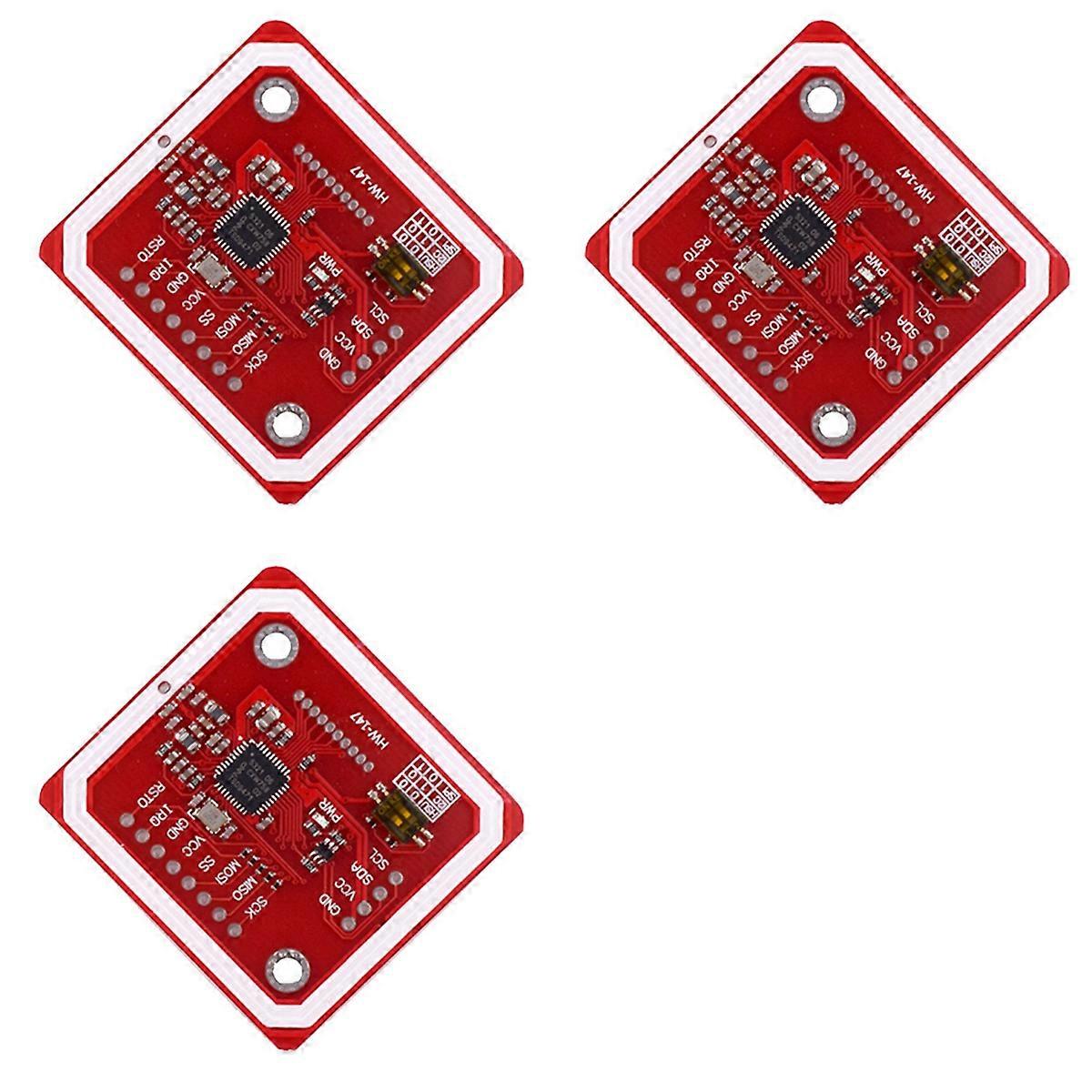 3X PN532 NFC RFID Wireless Module V3 User Kits Reader Writer Mode IC S50 Card PCB Attenna IIC SP