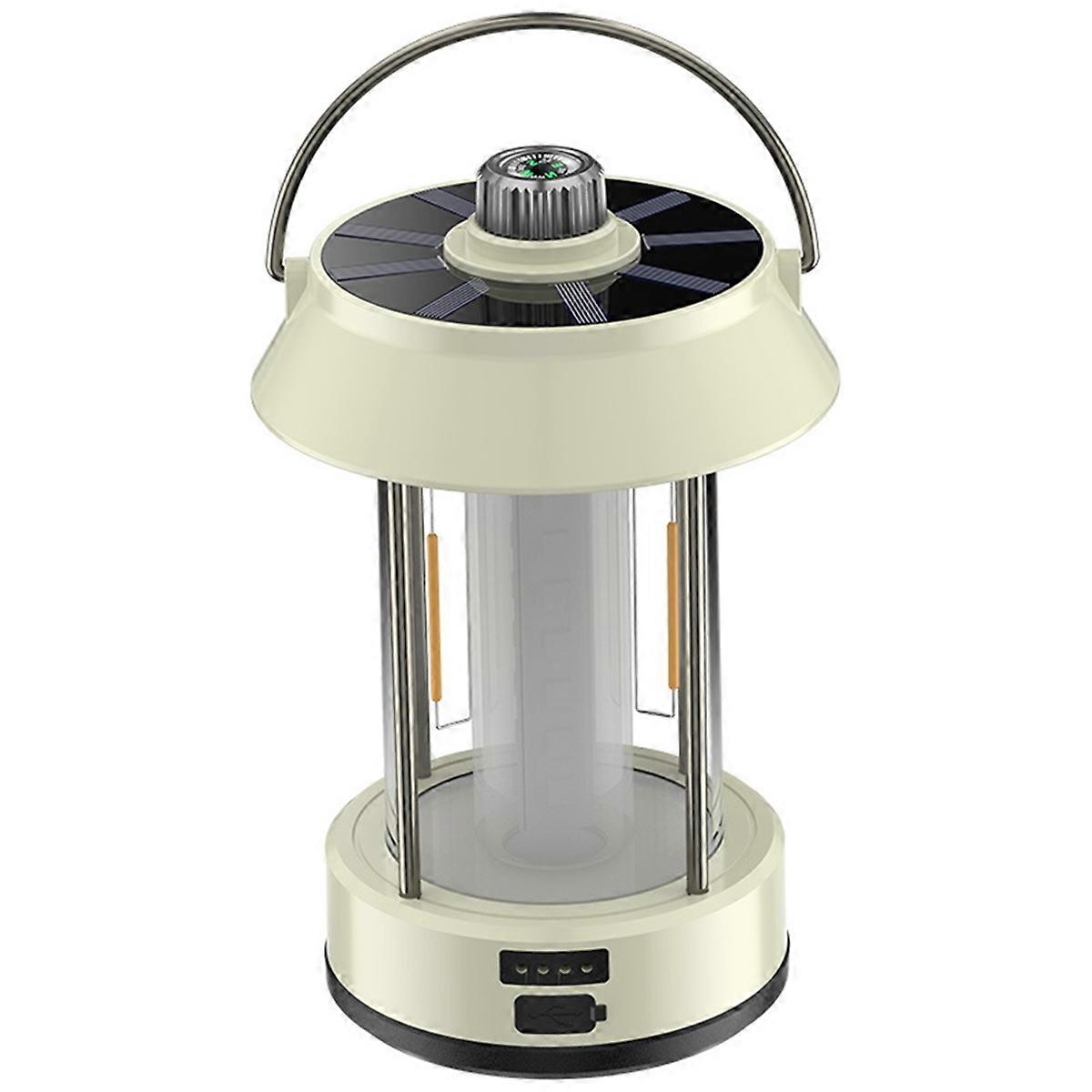 USB Rechargeable LED Camp Lantern with Adjustable Lighting