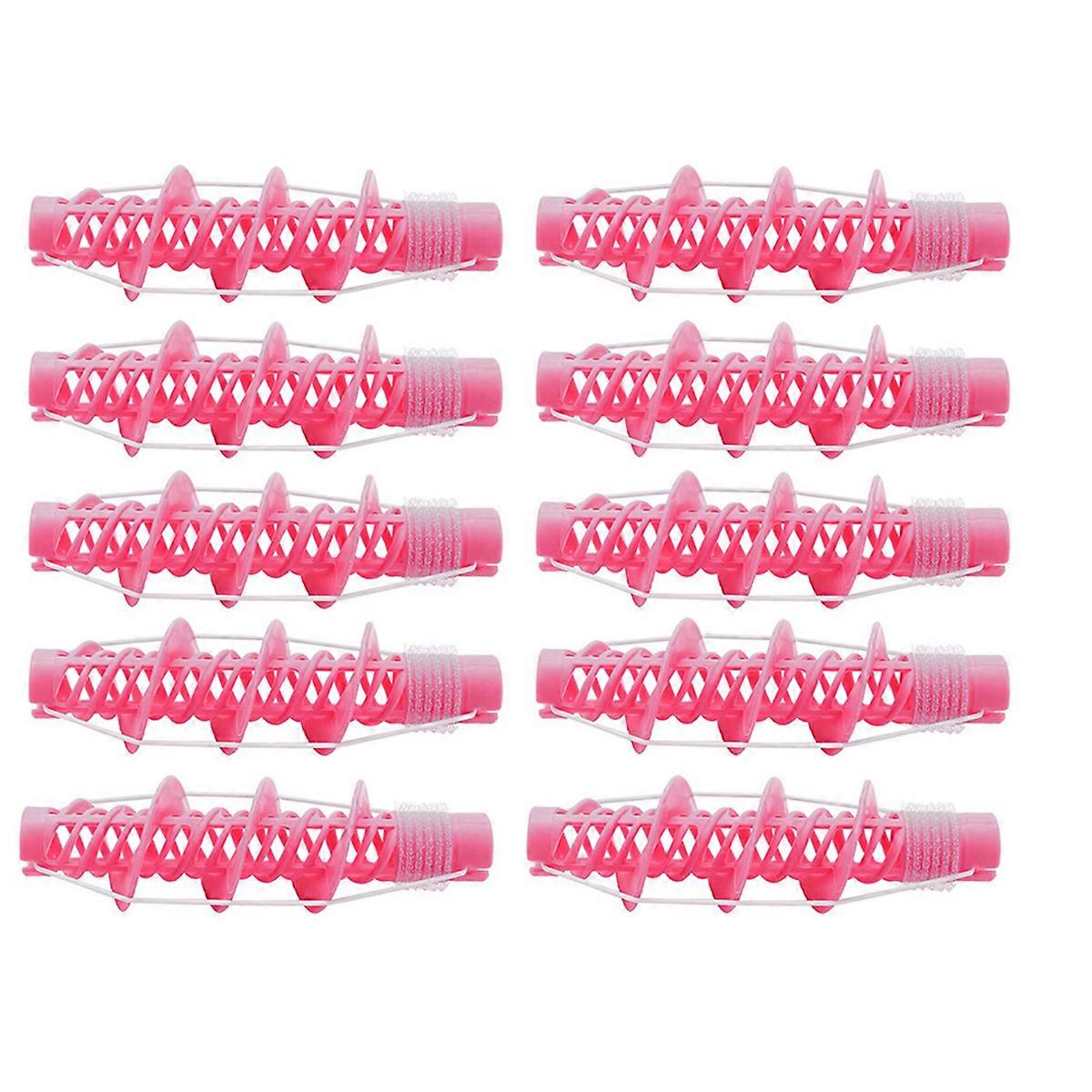 2Pcs Hair Care Natural Big Wave Curls Rollers Styling Tool