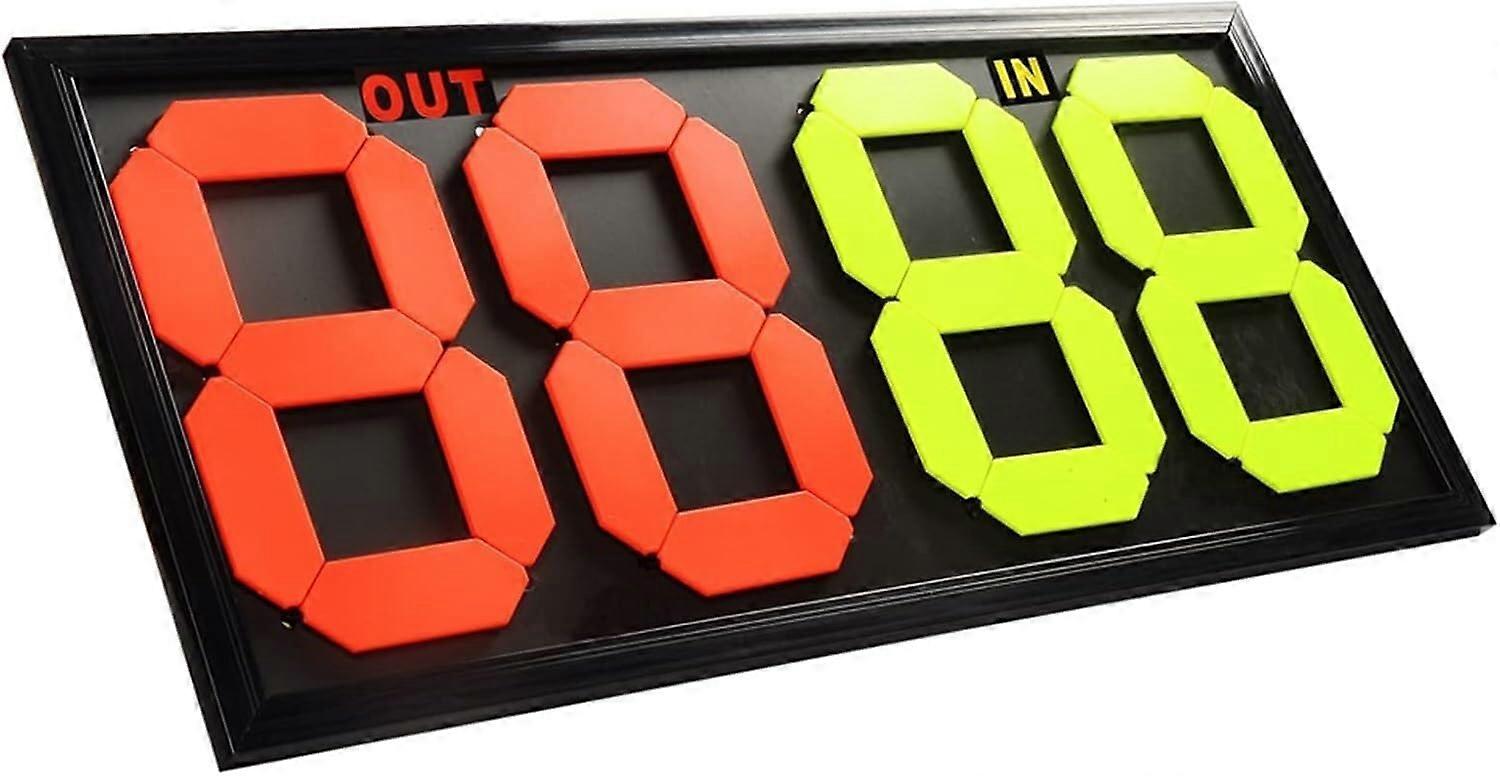 Football Referee Replacement Boards Manual Scoreboards Substitution Display Board Time Referee Board For Sports