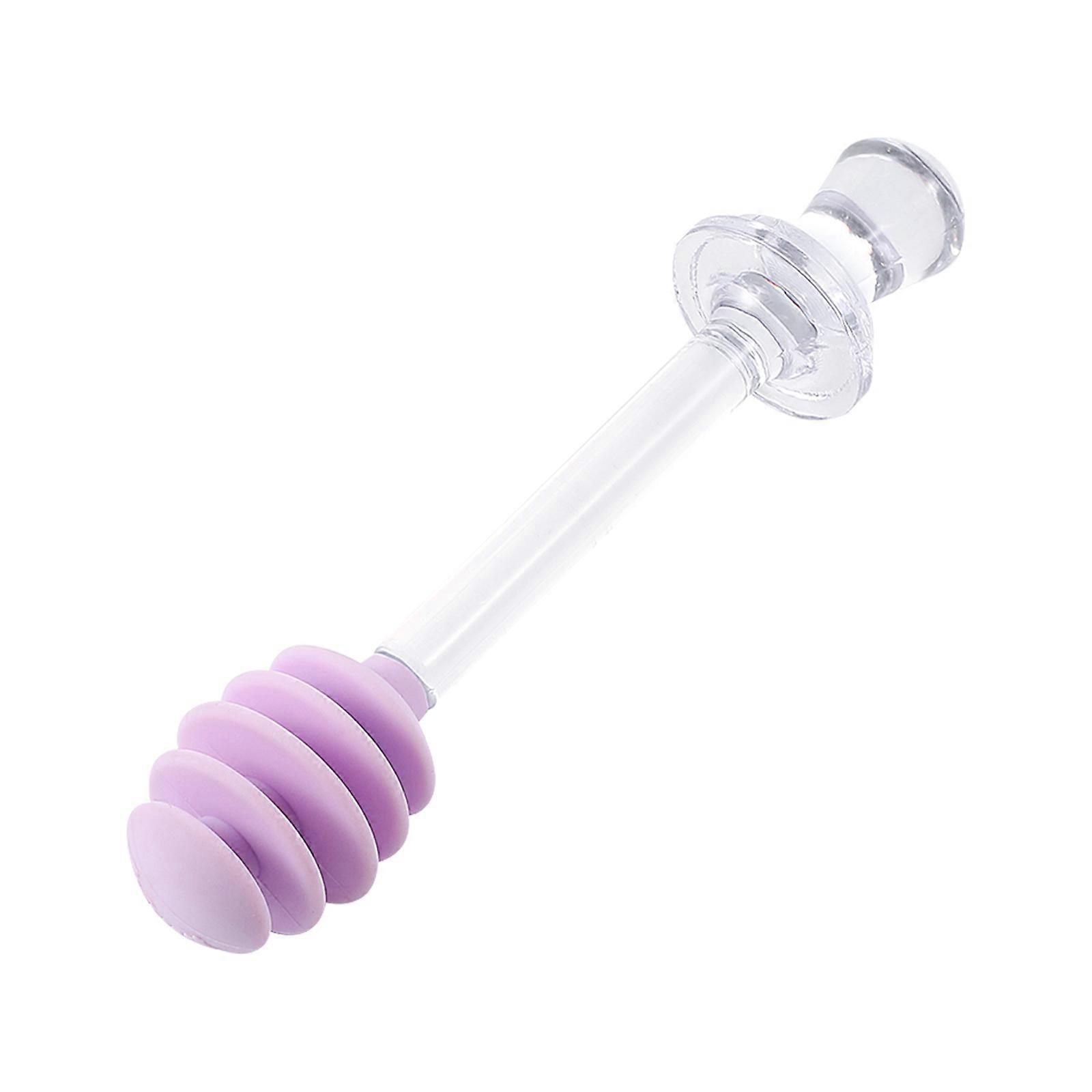 Honey Dipper Stir Stick for Honey Use Purple 1Pcs Mixing Tool