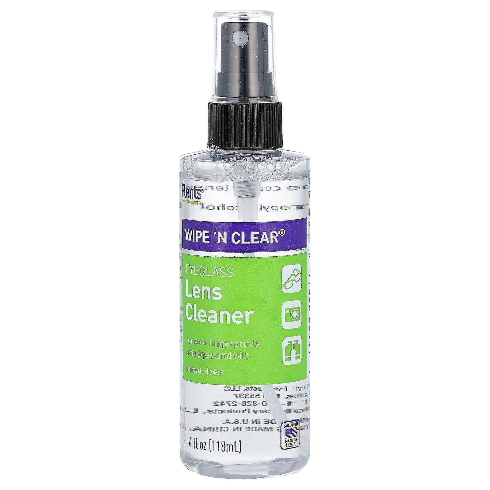 Wipe 'N Clear, Eyeglass Lens Cleaner , 4 fl oz (118 ml)