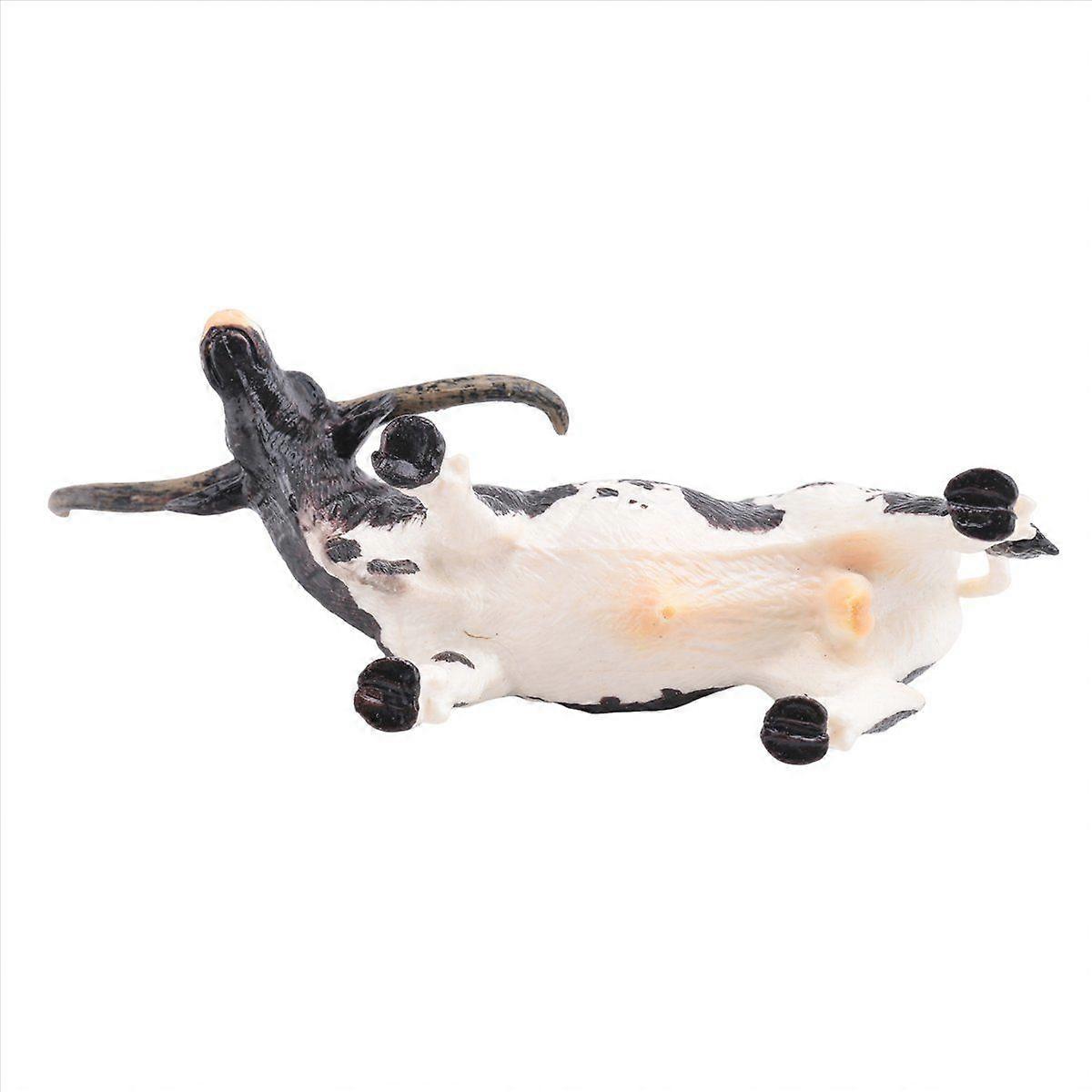 Plastic Texas Longhorn Bull Cattle Animals Action Figures Model Toys