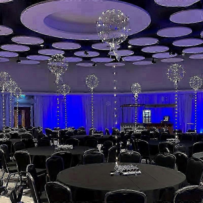 10PCS Warm White Led Balloons , Glowing Ball