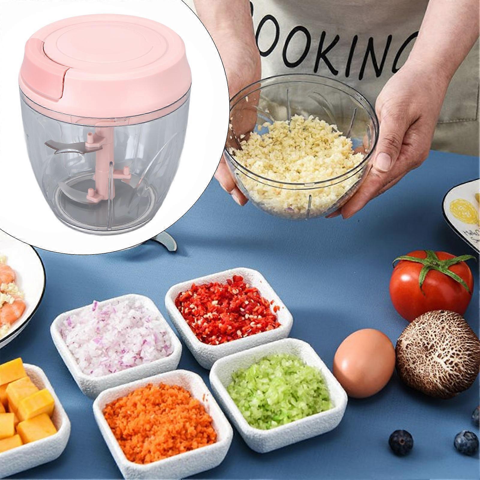 Mini Garlic Grinder - Ergonomic, Slip-Resistant, Fast & Efficient
