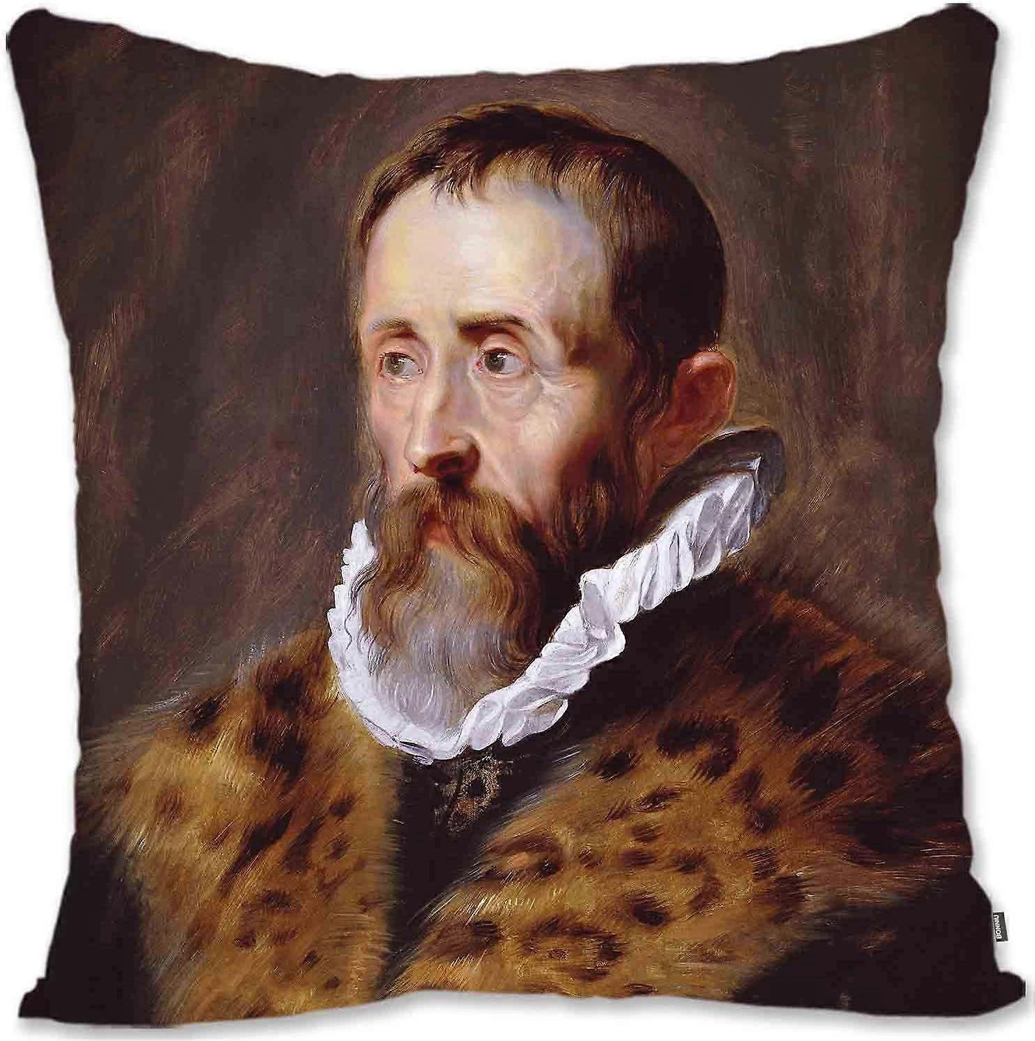 h438 デコラティブトス枕カバープロテクター 日本の浮世絵風景画北斎 (a1-1006) lm438