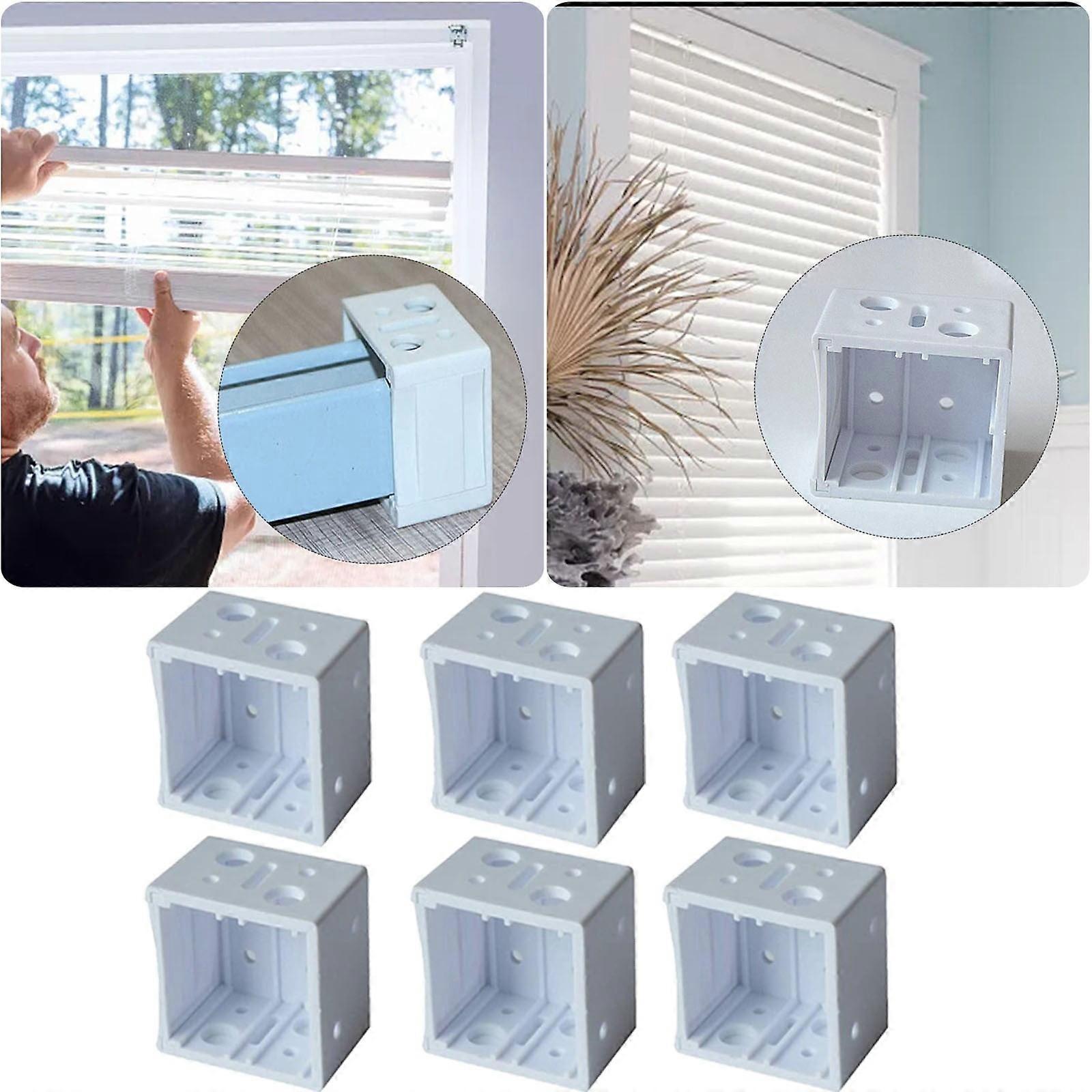 Curtain Ends Code Accessories Shutter Accessories White Bracket