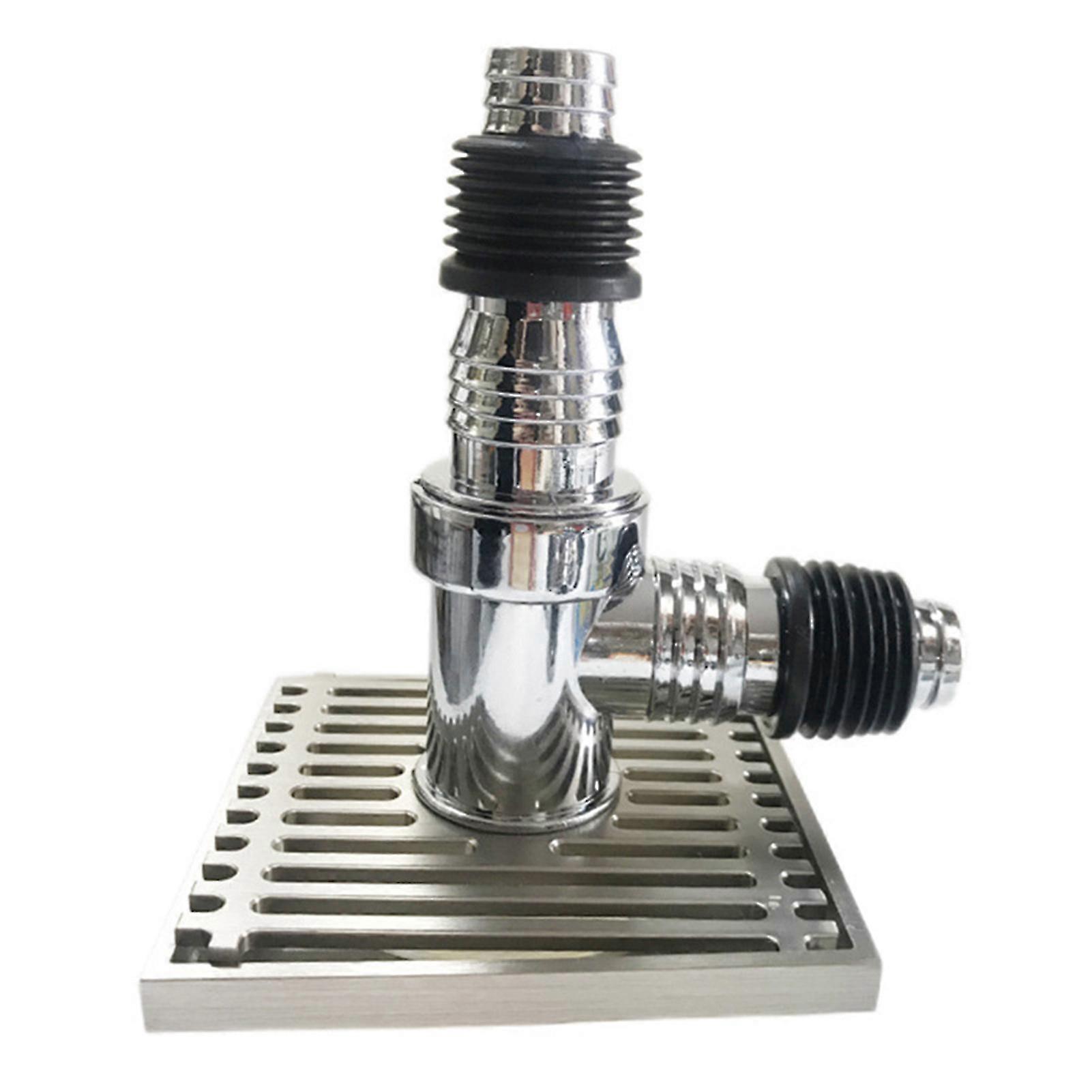 Anti-overflow floor drain joint for washing machine with deodorization