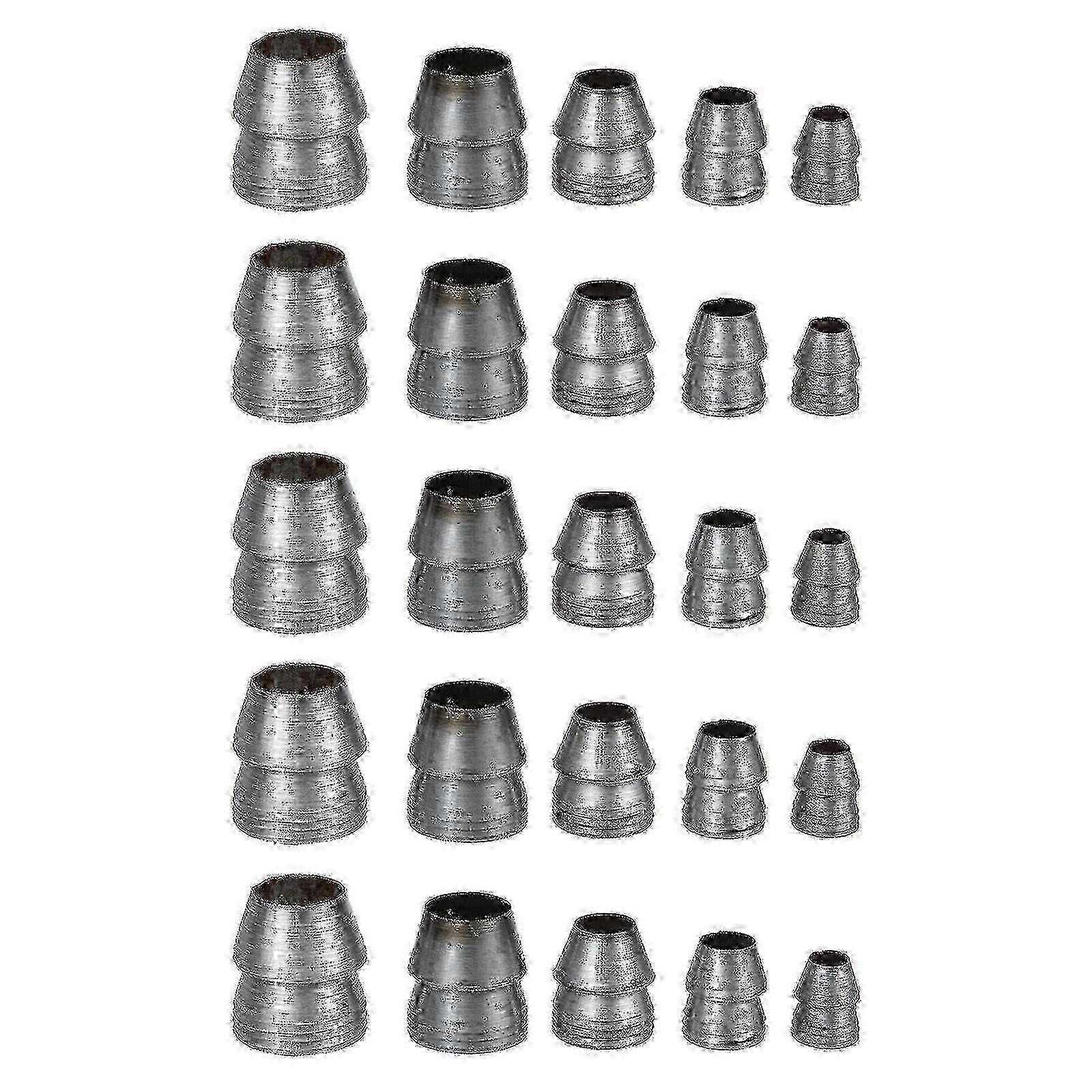 25 Pieces of Utility Round Steel Wedges for Axe and Claw Hammer with Round Handles HwyS