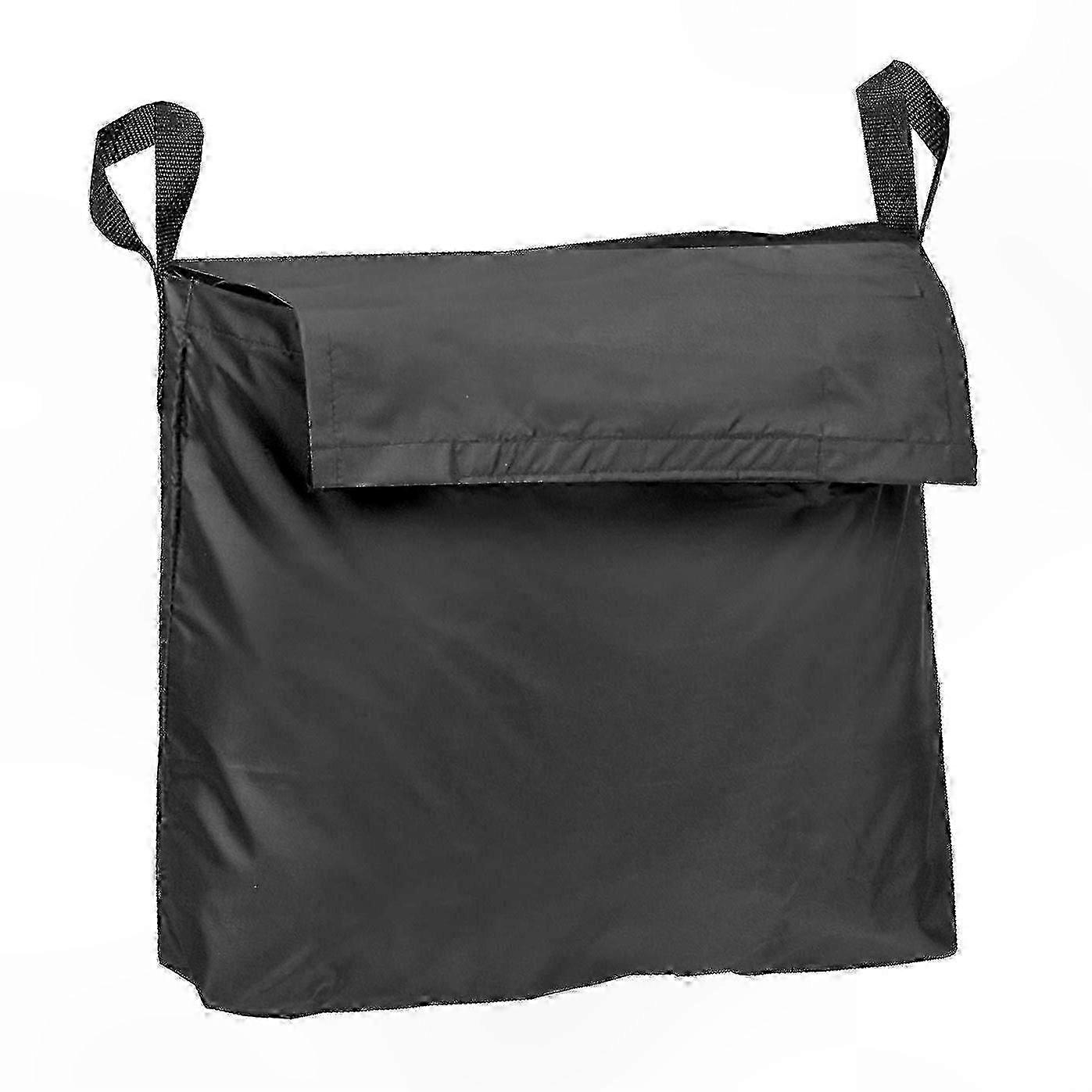 Storage Backpack with Easy-Access Compartments and Elastic Shoulder Straps for Wheelchair Usersblack SZRH