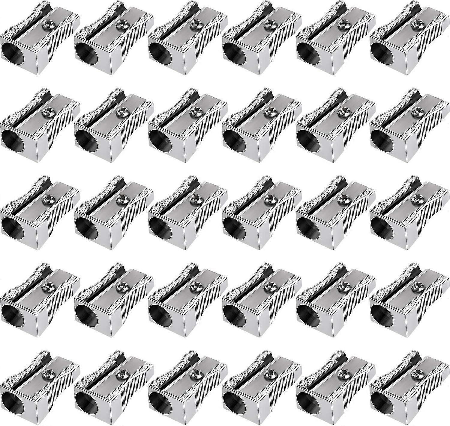 Metal Pencil Sharpener,24pcs Pencil Sharpener Handheld, Pencil Sharpener Manual