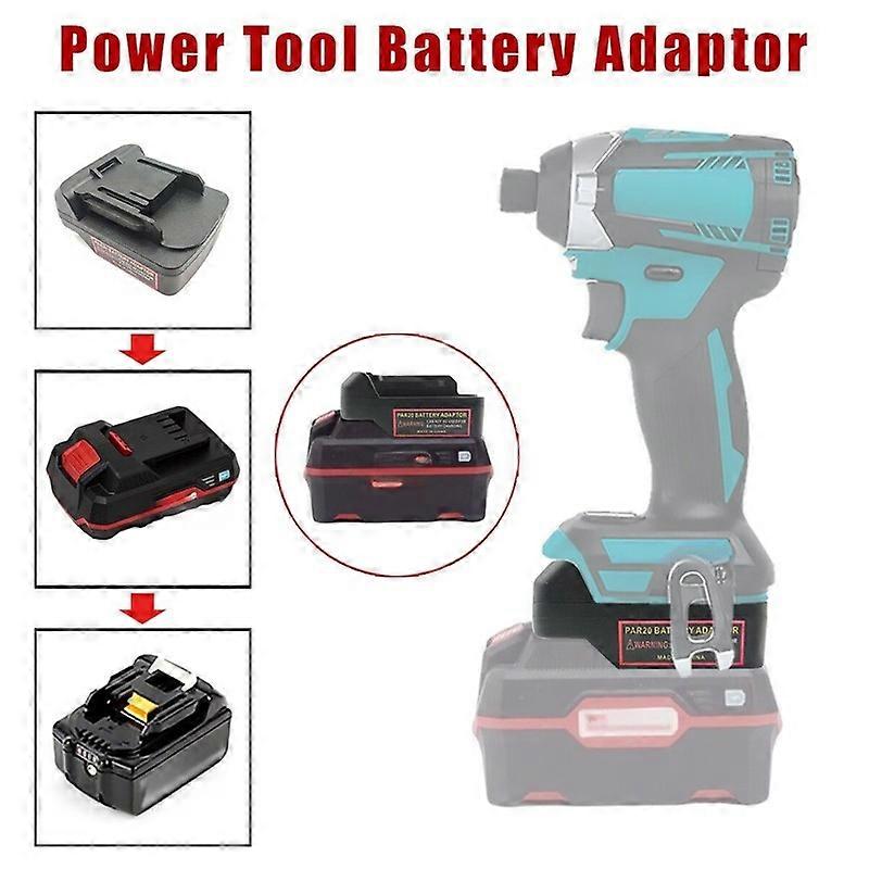 Battery Adapter for Parkside 20v battery Converter to for Makita 18v Power tools