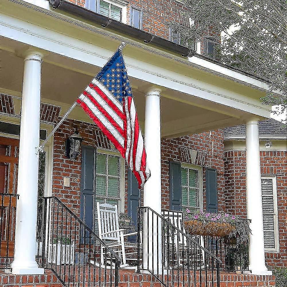 Two-position Flag Pole Holder | Mounting Bracket With Hardwares - Made