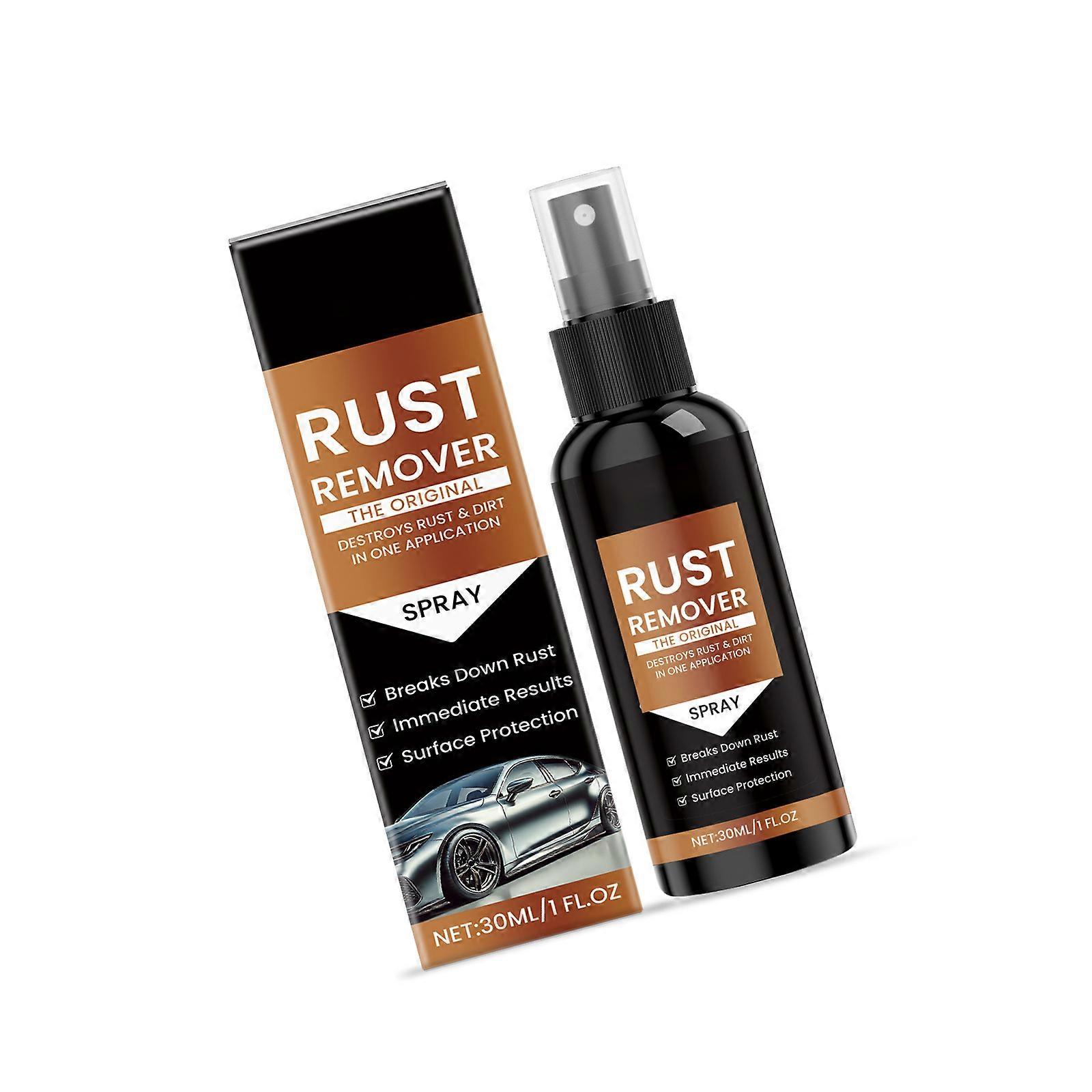 Fast Action Rust Dissolving Sprayer for Vehicles Machinery Tools Penetrates Deep to Remove Heavy Oxidation None Residues Multicolor