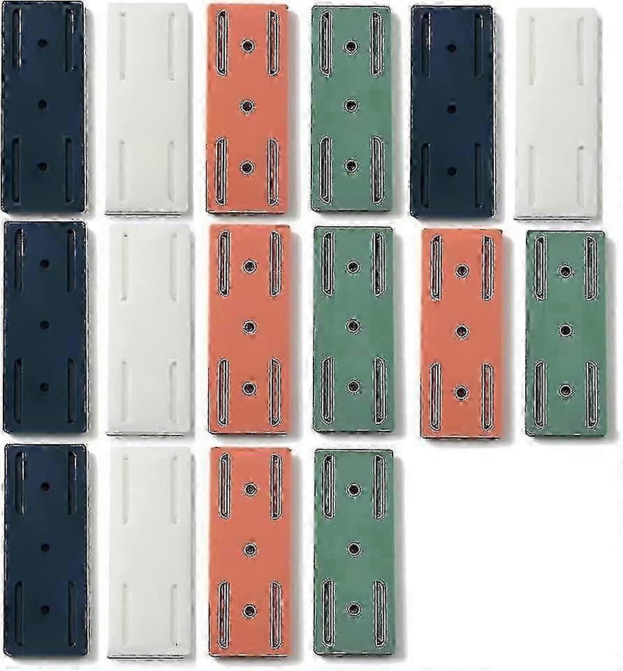 4pc Adhesive Punch-free Socket Holder,holder Is Free Of Marks And Holes