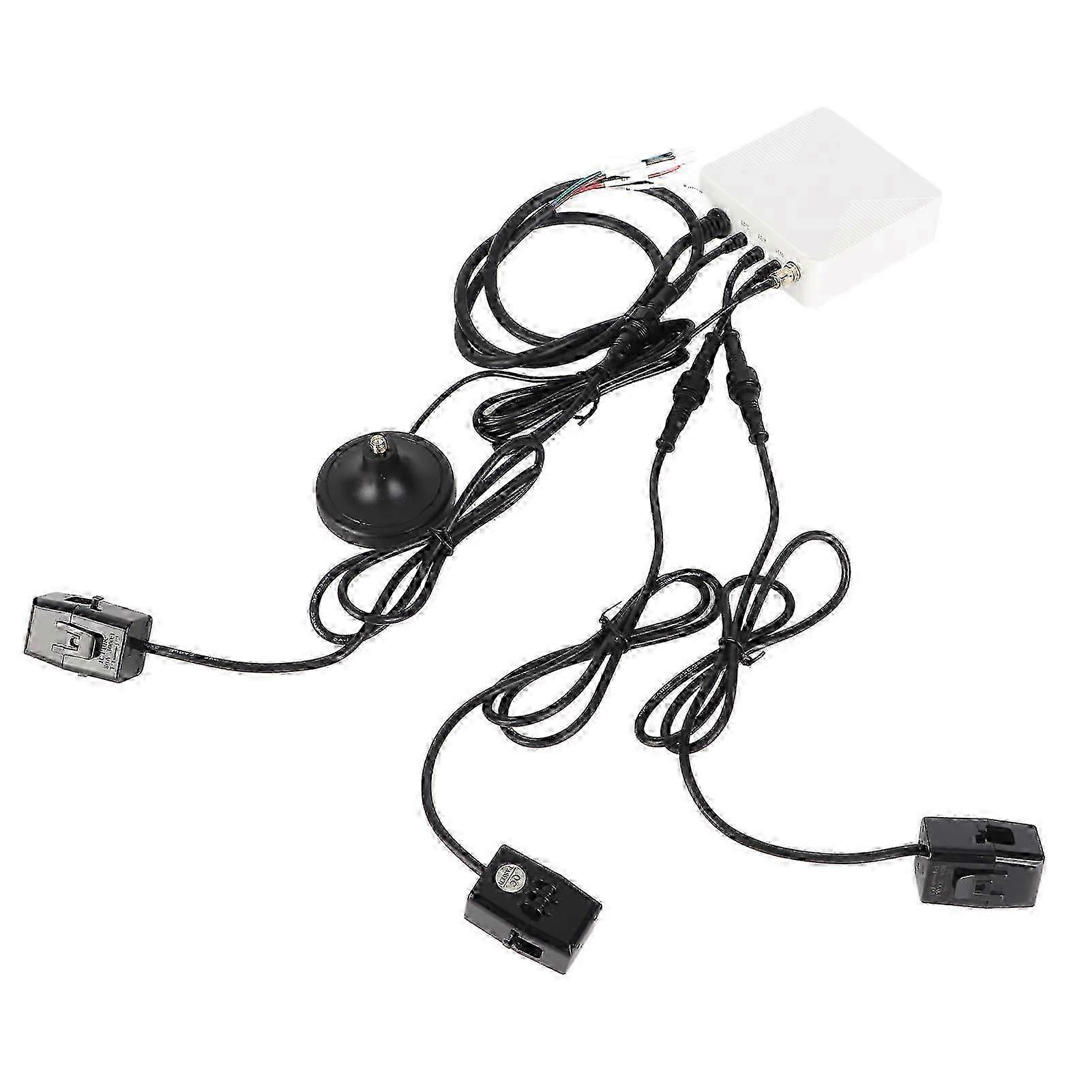 3 Phase 4 Wire Energy Meter for ZigBee Smart Clamp Meter Current Transformer Home Electricity Monitor 100‑240V