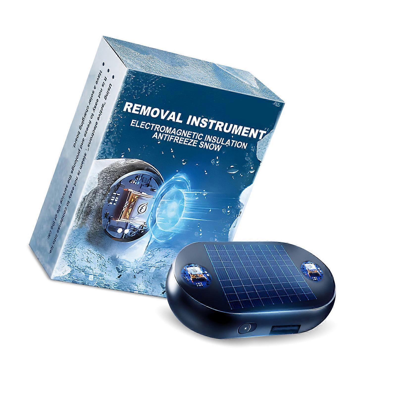 Elektromagnetisk snöborttagare, frostskyddsmedel för bilar, issmältning för kallt klimat, kallt väder, säkerställer smidig motorstart, flerfärgad