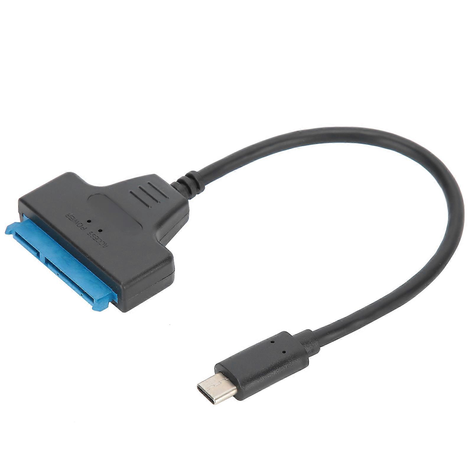 Portable ABS TypeC Port to Long Shell for SATA Interface Cable Line Equipment Accessory