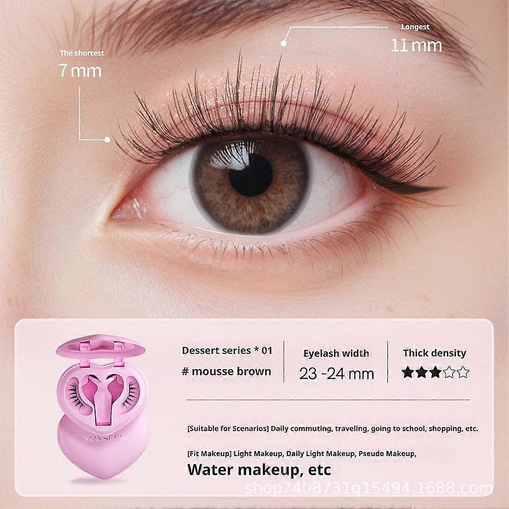 Magnetic False Eyelashes No Glue Needed Easy Application Reusable Lightweight Comfortable Natural Volumizing Look For Everyday And Party