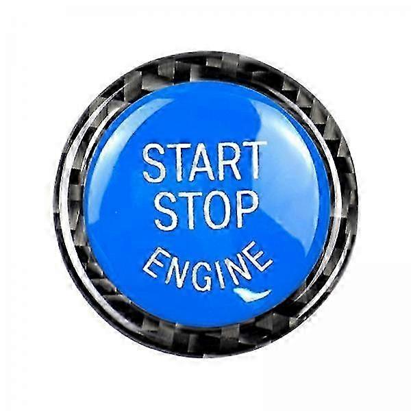 4x Start Stop Button Cover Blue