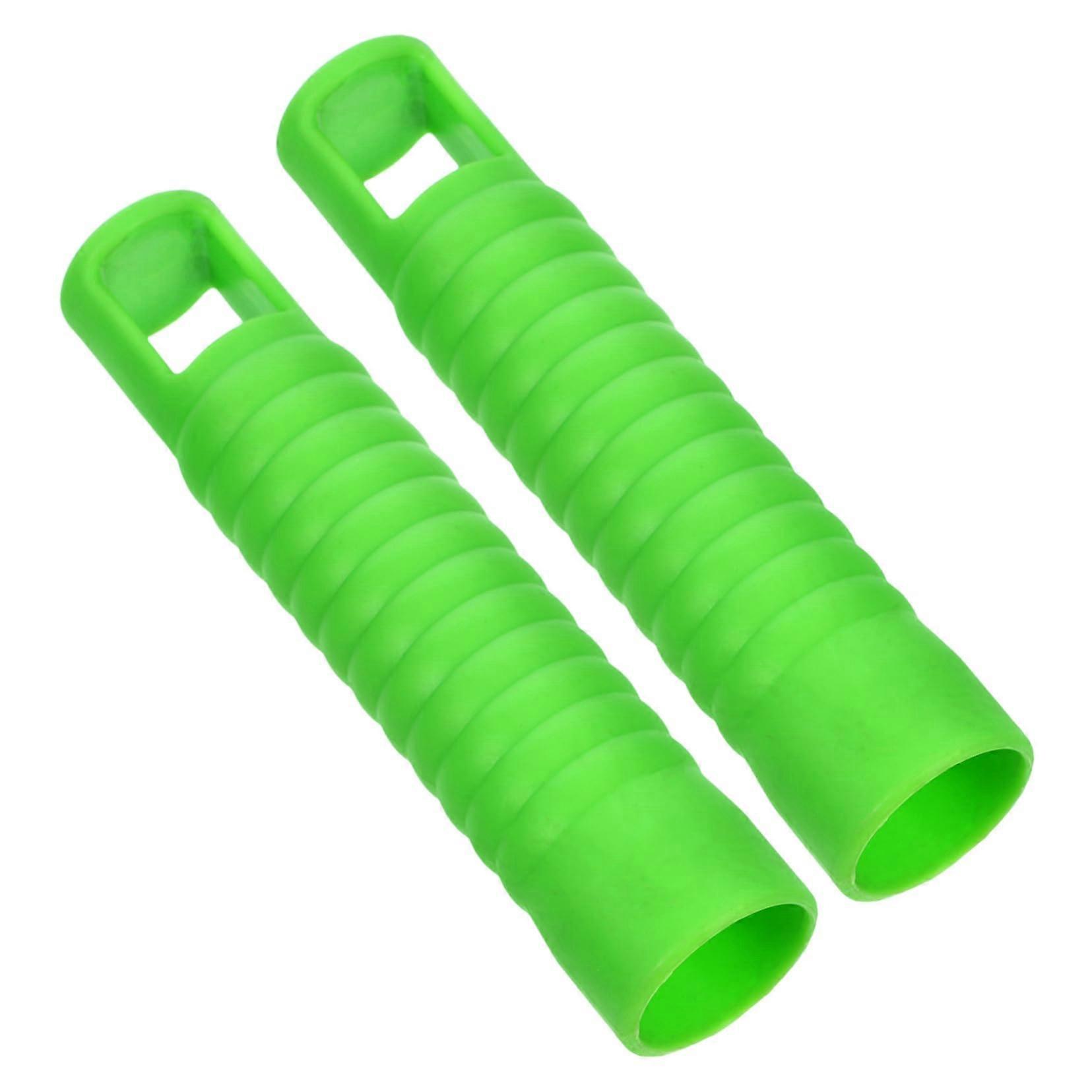 2 Pack Mop Handle End Caps Replacement for Commercial Mop Stick and Dustpan Pole Grip