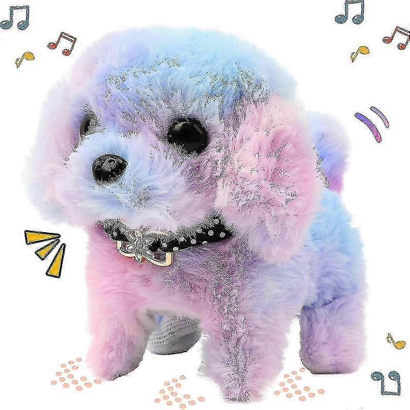 Motion Activated Dog Plush with Walking Barking Tail Wagging Functions
