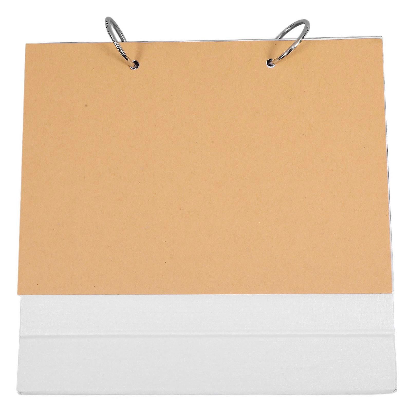 Blank Calendar Flip Calendar for Home Use with 15 Sheets