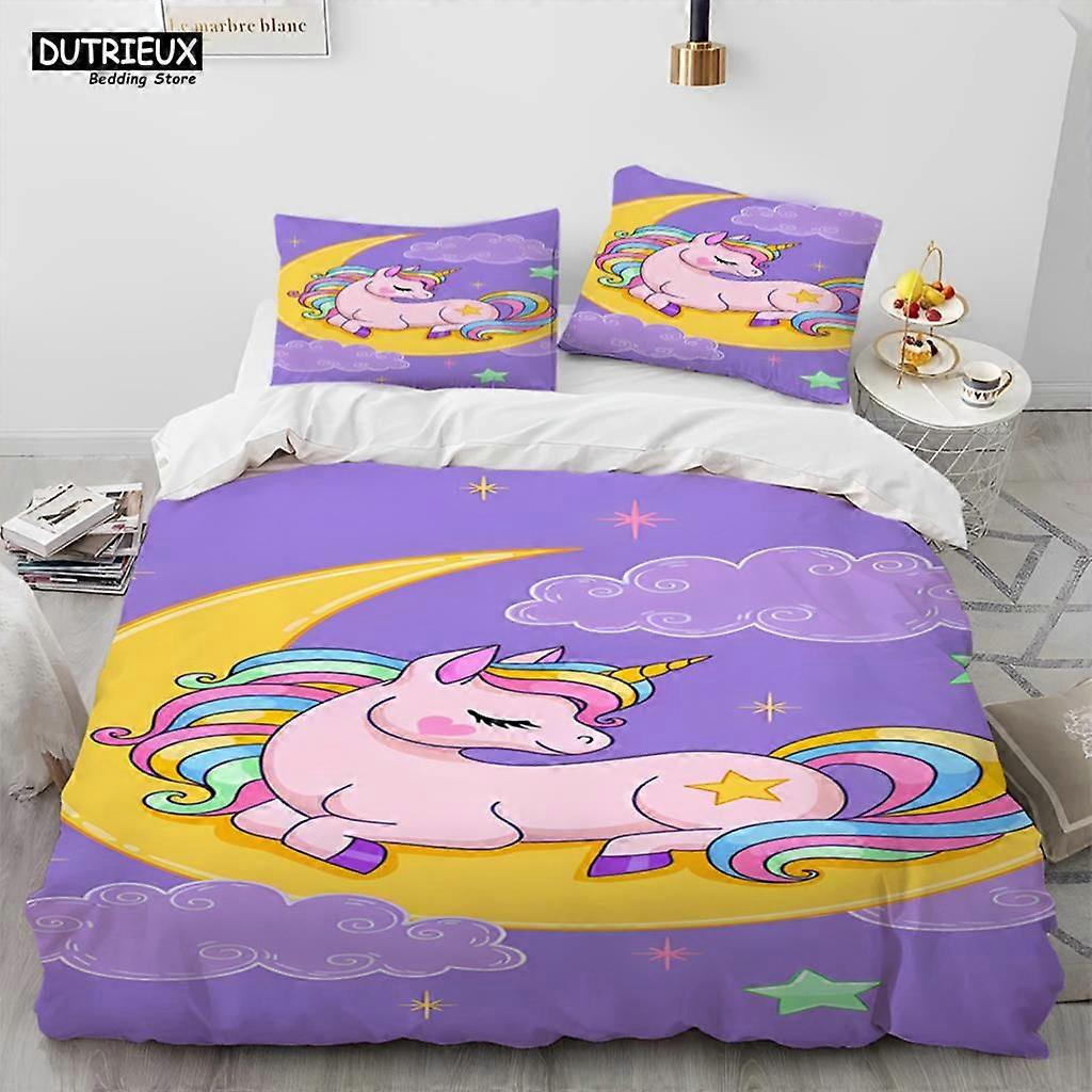 Conjunto de cama tamanho Queen com estampa de desenho animado de cowboy, incluindo capa de edredom e fronhas: um ótimo presente para meninas.