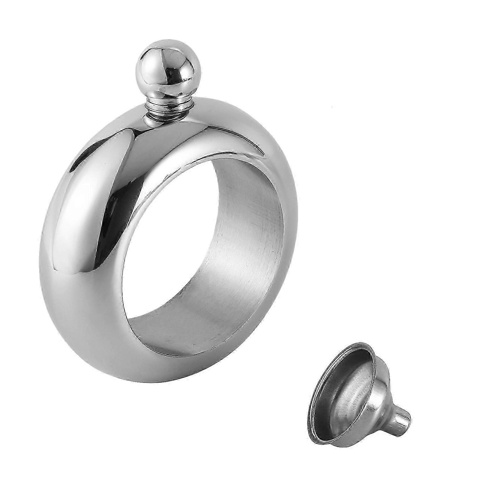 Flask Bangle Bracelet,Wine Hip Flask Flagon Drinking Bottle,Wine Liquor Flask Bracelet for Women Gi