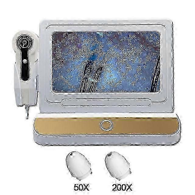 10 Inch Lcd Scalp Detector Digital Hair Skin Analyzer Microscope For Hair Follicle Testing And Skin Analysis Magnifier 50/200x