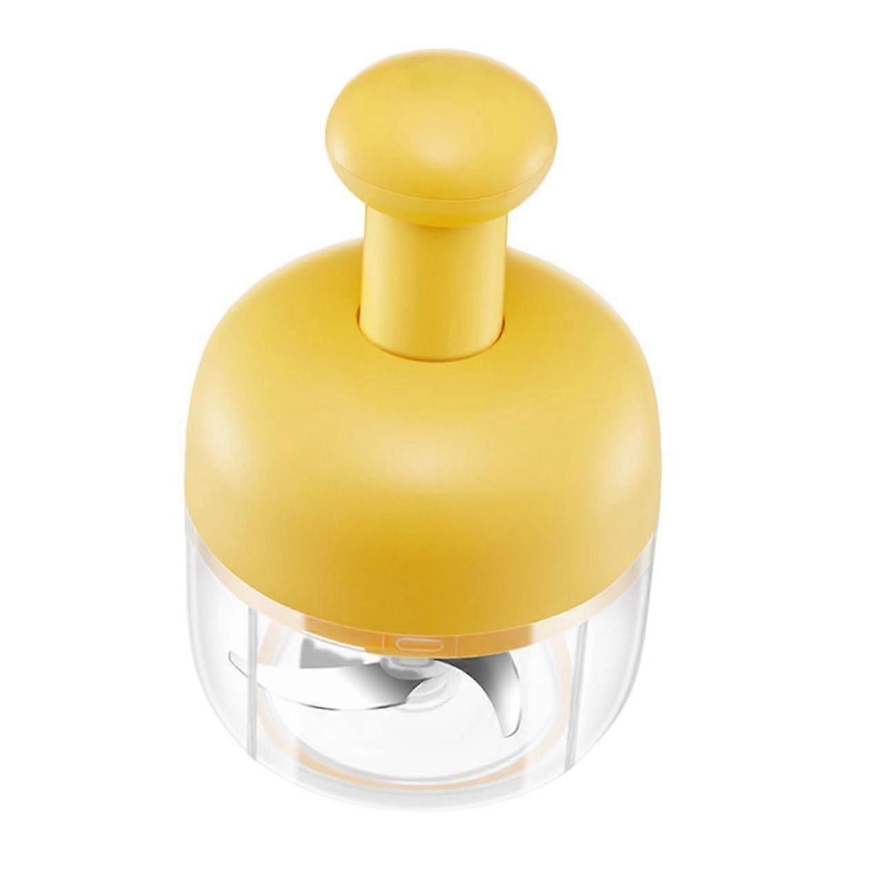 Garlic Press and Crusher with OneHand Push Design, Easy Clean, for Garlic Ginger Vegetables