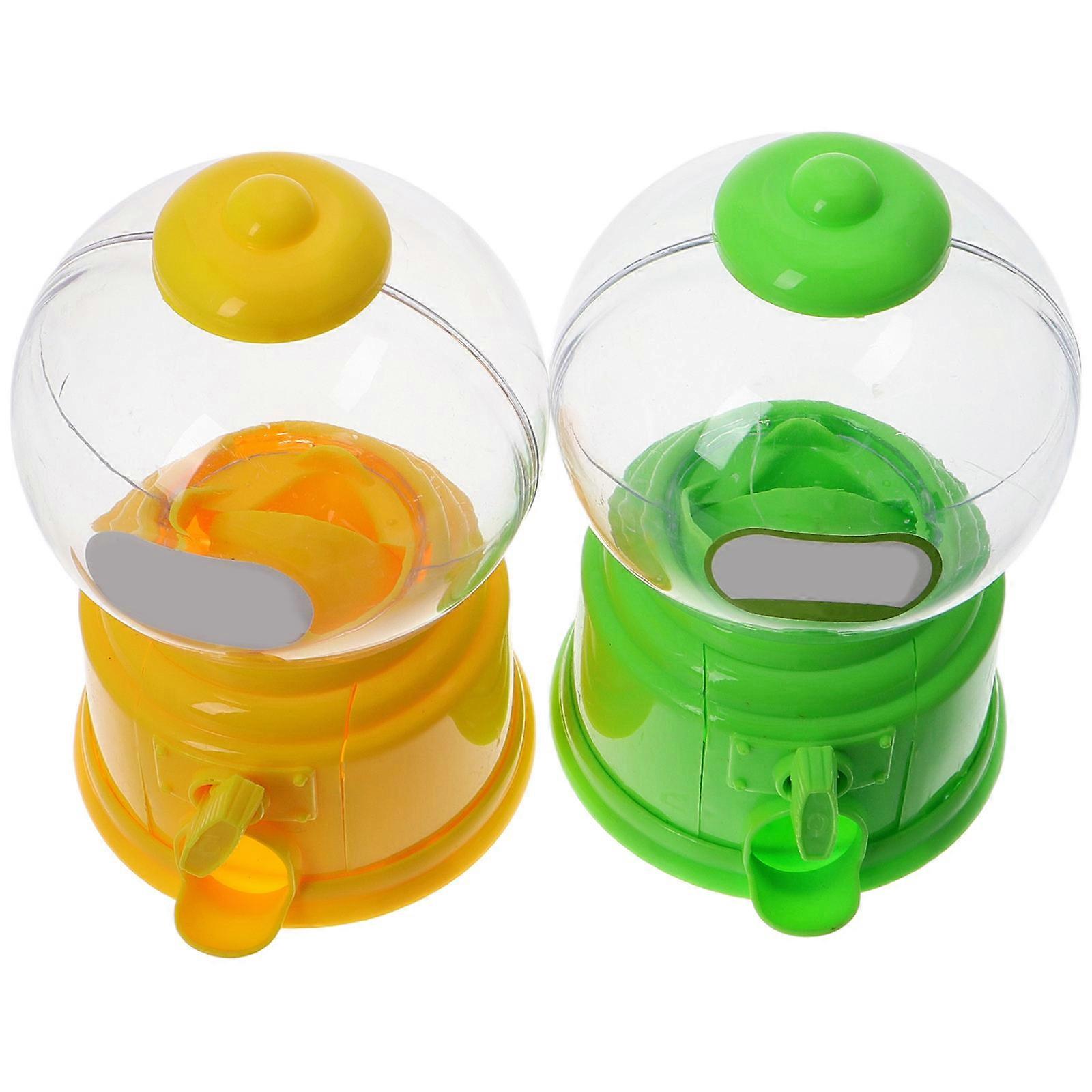 Twist Candy Machine Toy Mini Candy Dispenser Machine for Kids 2Pcs
