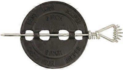 6 Inch Cast Iron Stove Pipe Damper for Precise Airflow Control and Energy Saving