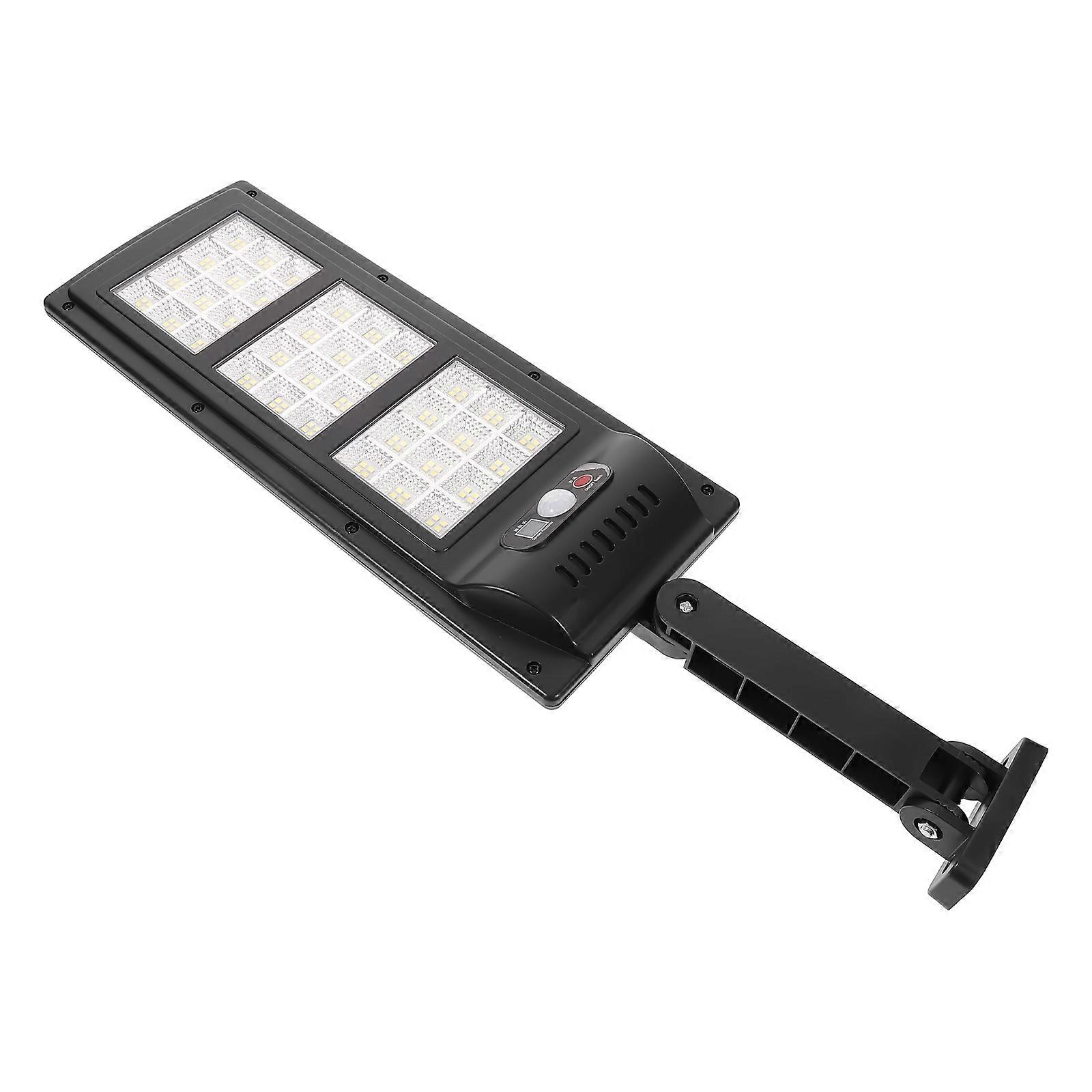 Black Solar Human Sensor Street Light with Remote Control