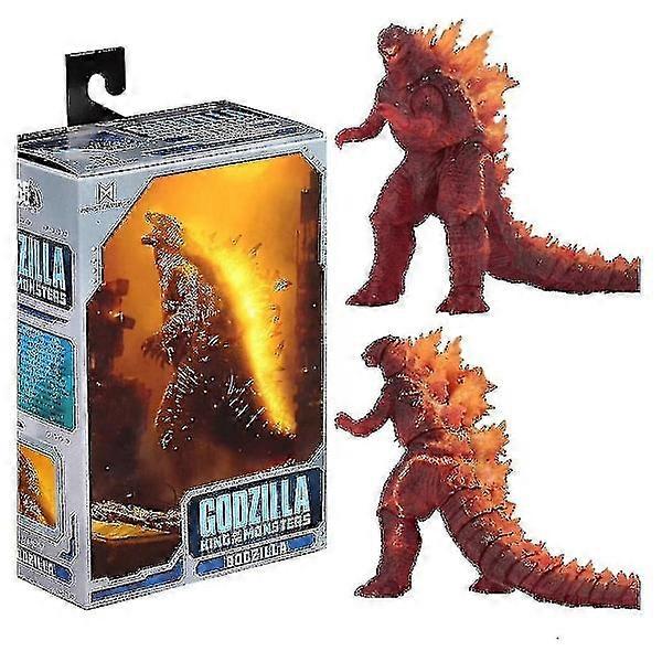 2021 Red Neca Godzilla King Of The Monsters 18cm PVC Action Figure Red
