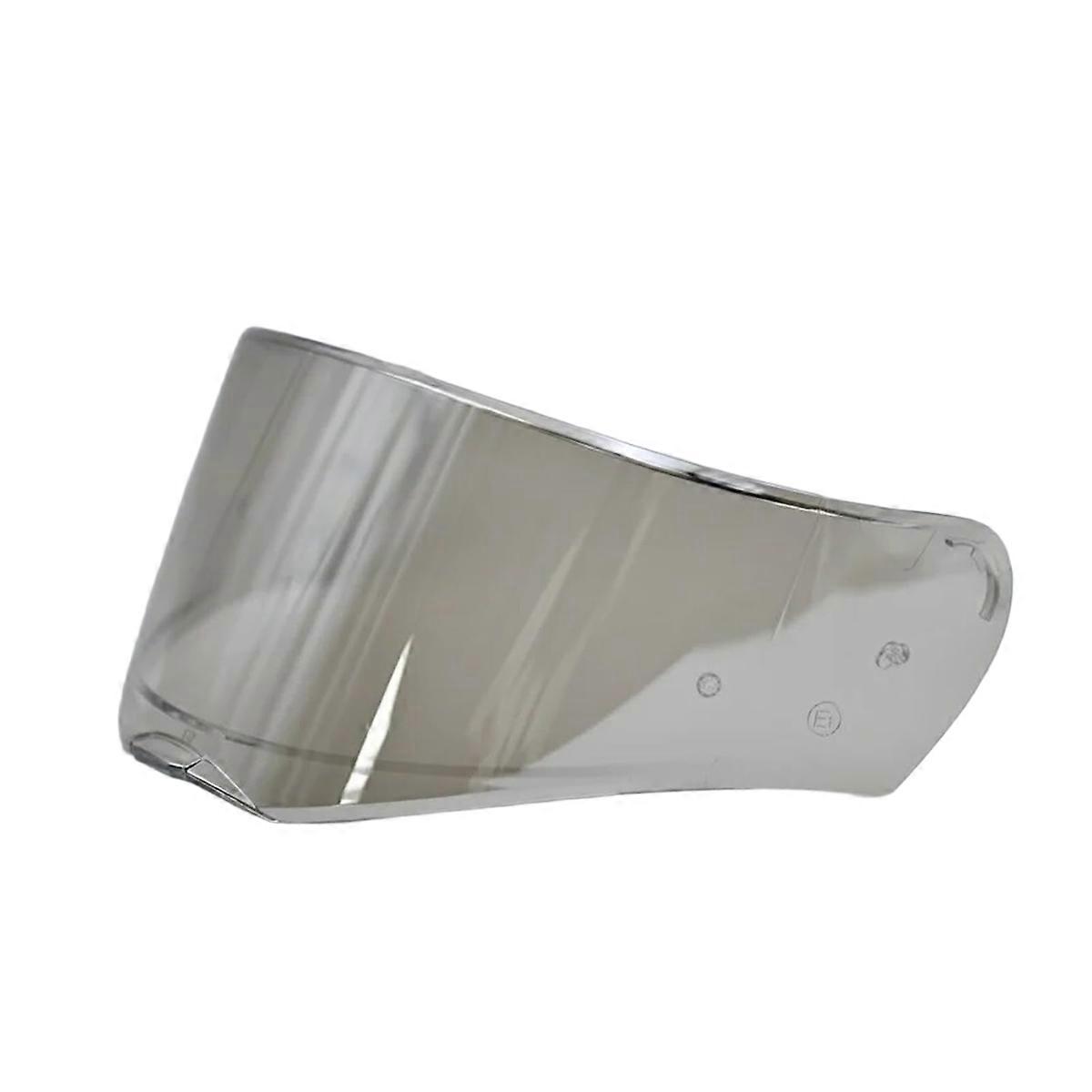 Motorcycle Helmet Visor Anti-Fog Lens Compatible with LS2 FF390 Full Face Revo Silver Replacement