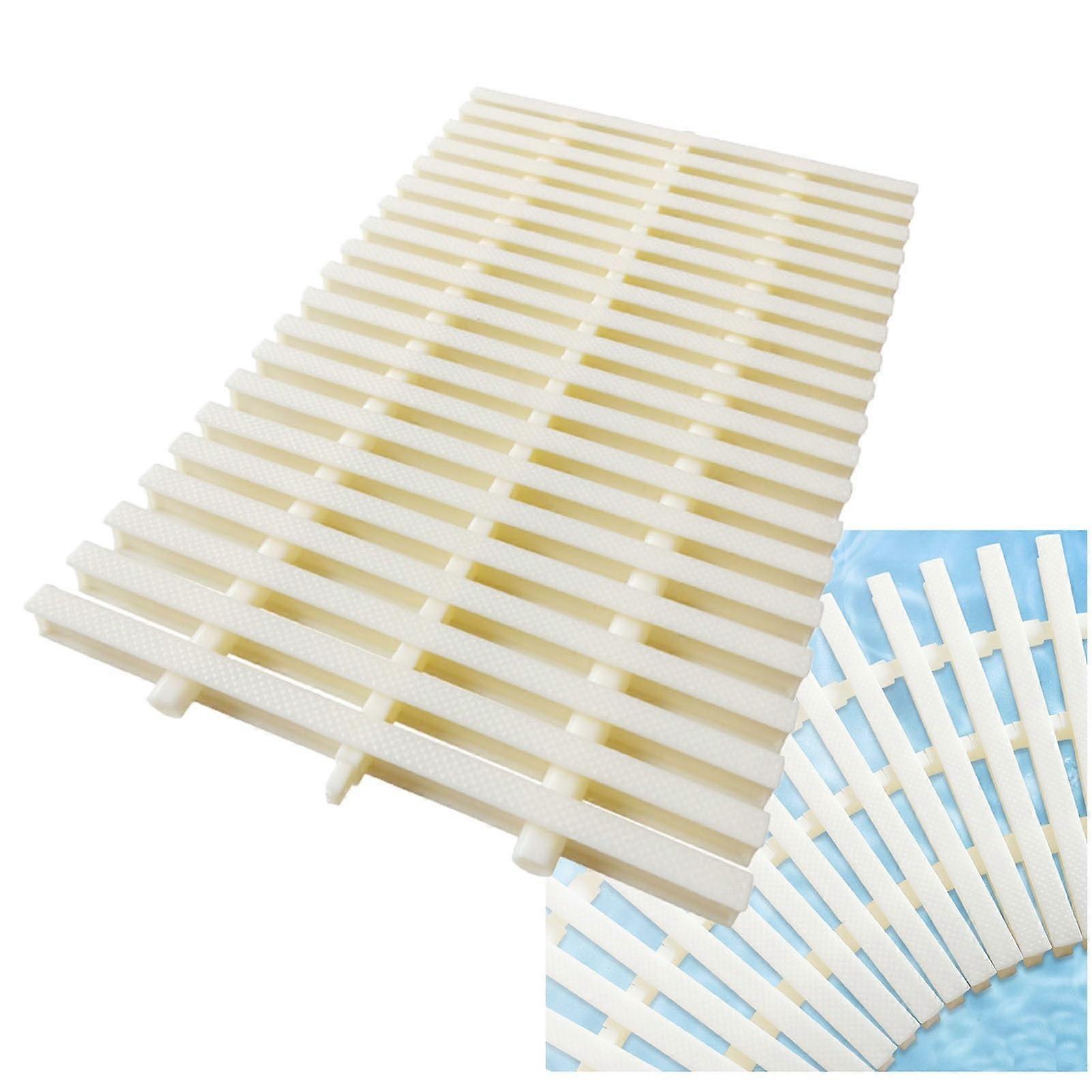 Durable ABS Pool Drain Overflow Grate 15x100CM, 20Pack, NonSlip Driveway  Patio Deck Cover HeavyDuty Gutter Grating