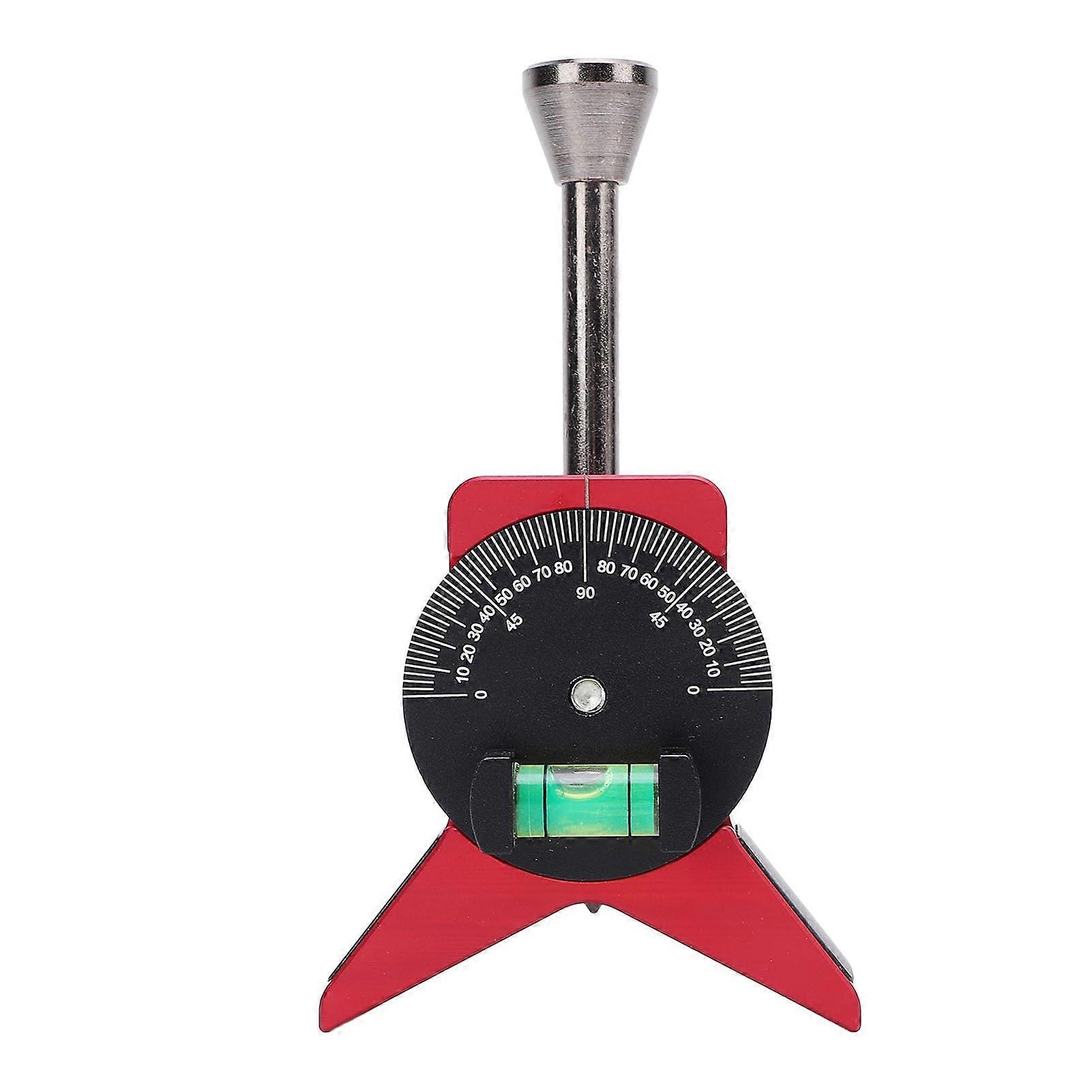 Adjustable Magnetic Pipe Center Finder with YType Centering Head and Bubble Protractor for 1.56 Inch Pipes