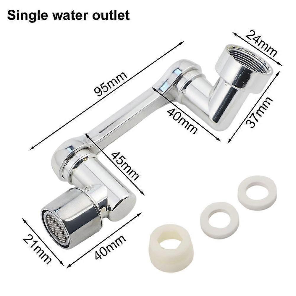 Kitchen Sink Water Tap Single Outlet with 360 Degree Swivel Function