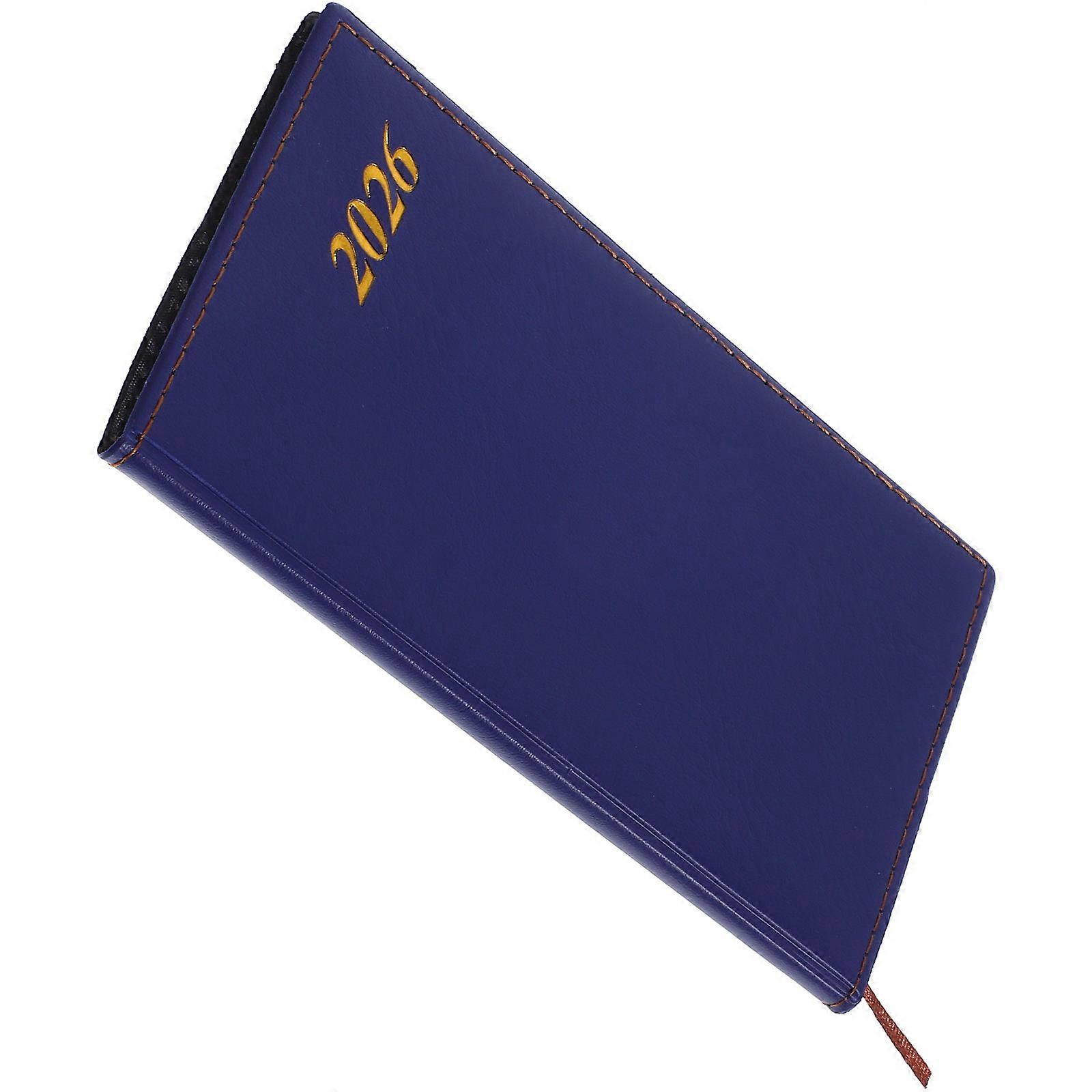 Weekly Planner Daily Notebook PVC Cover for Study 2026