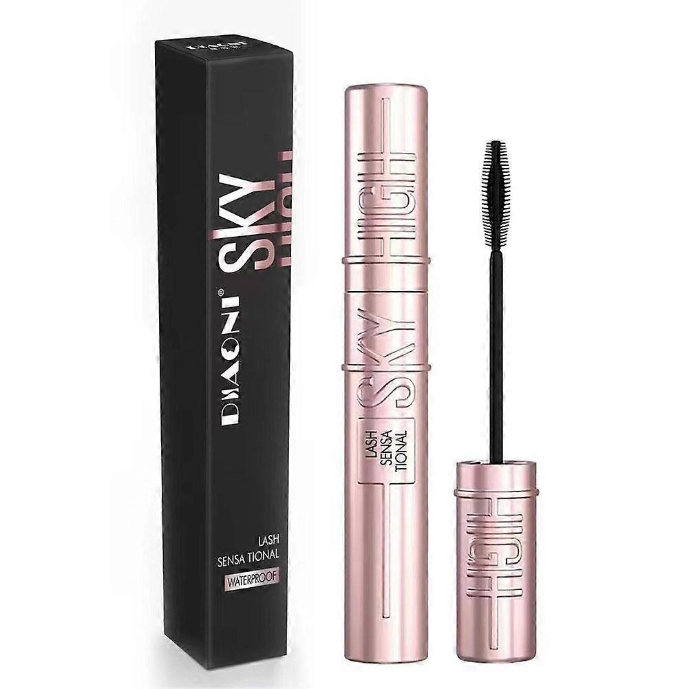 Diaoni Volumizing Mascara 9ml Waterproof Lengthening Silicone Brush